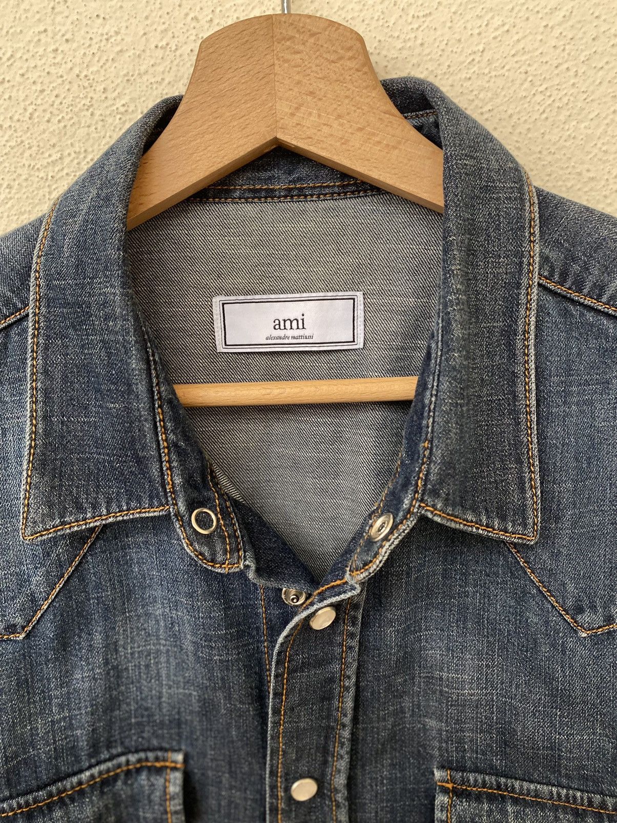 AMI AMI Denim Shirt Size US M / EU 48-50 / 2 - 3 Thumbnail