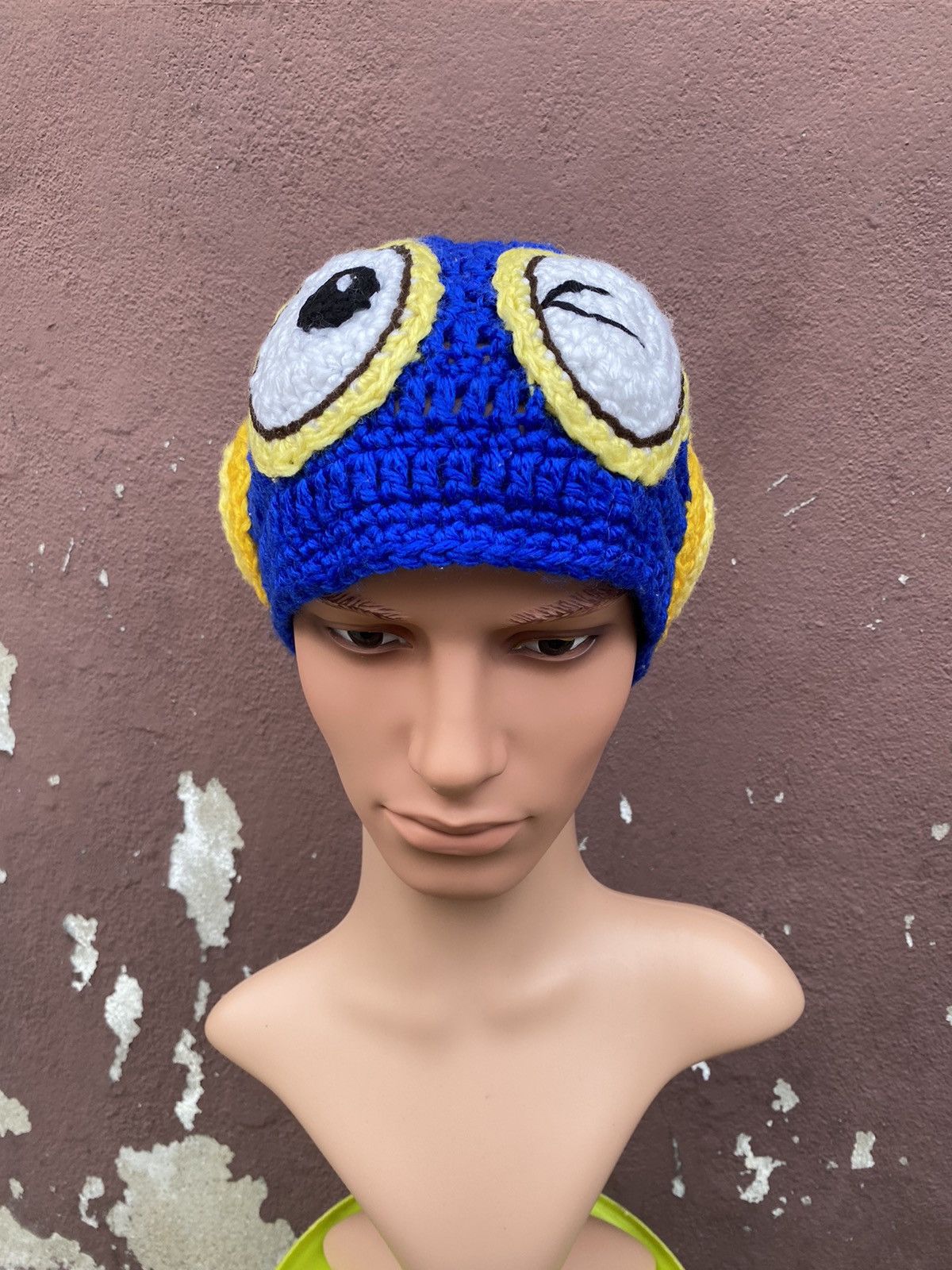 Anime × Japanese Brand × Vintage Vintage Perman Fujiko F Fujio Knitted Beanie Hat Size ONE SIZE - 7 Thumbnail
