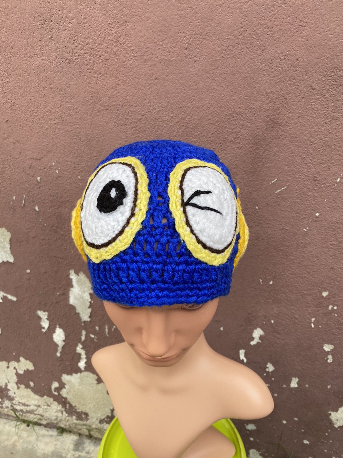 Anime × Japanese Brand × Vintage Vintage Perman Fujiko F Fujio Knitted Beanie Hat Size ONE SIZE - 5 Thumbnail