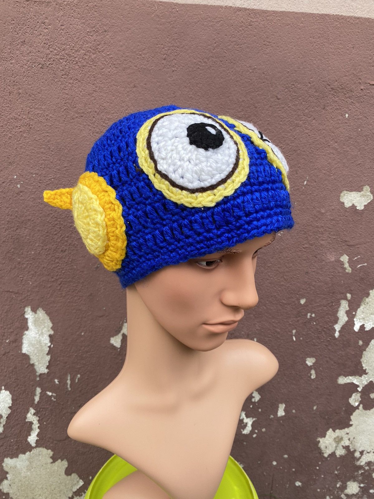 Anime × Japanese Brand × Vintage Vintage Perman Fujiko F Fujio Knitted Beanie Hat Size ONE SIZE - 4 Thumbnail