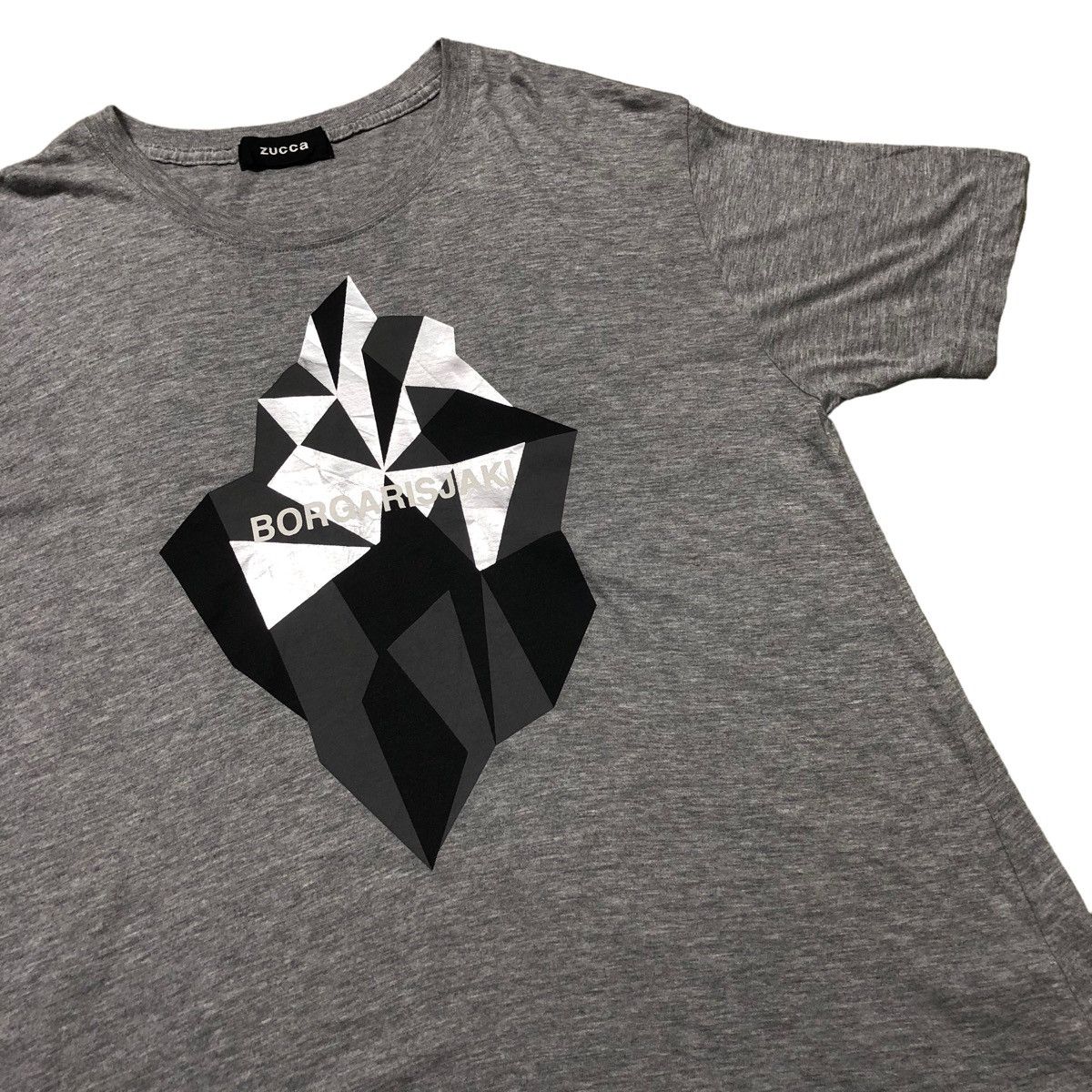 CABANE de ZUCCa × Issey Miyake × Japanese Brand Cabane De Zucca “Borgarisjaki”/iceberg Chromes Graphic Tees Size US M / EU 48-50 / 2 - 1 Thumbnail