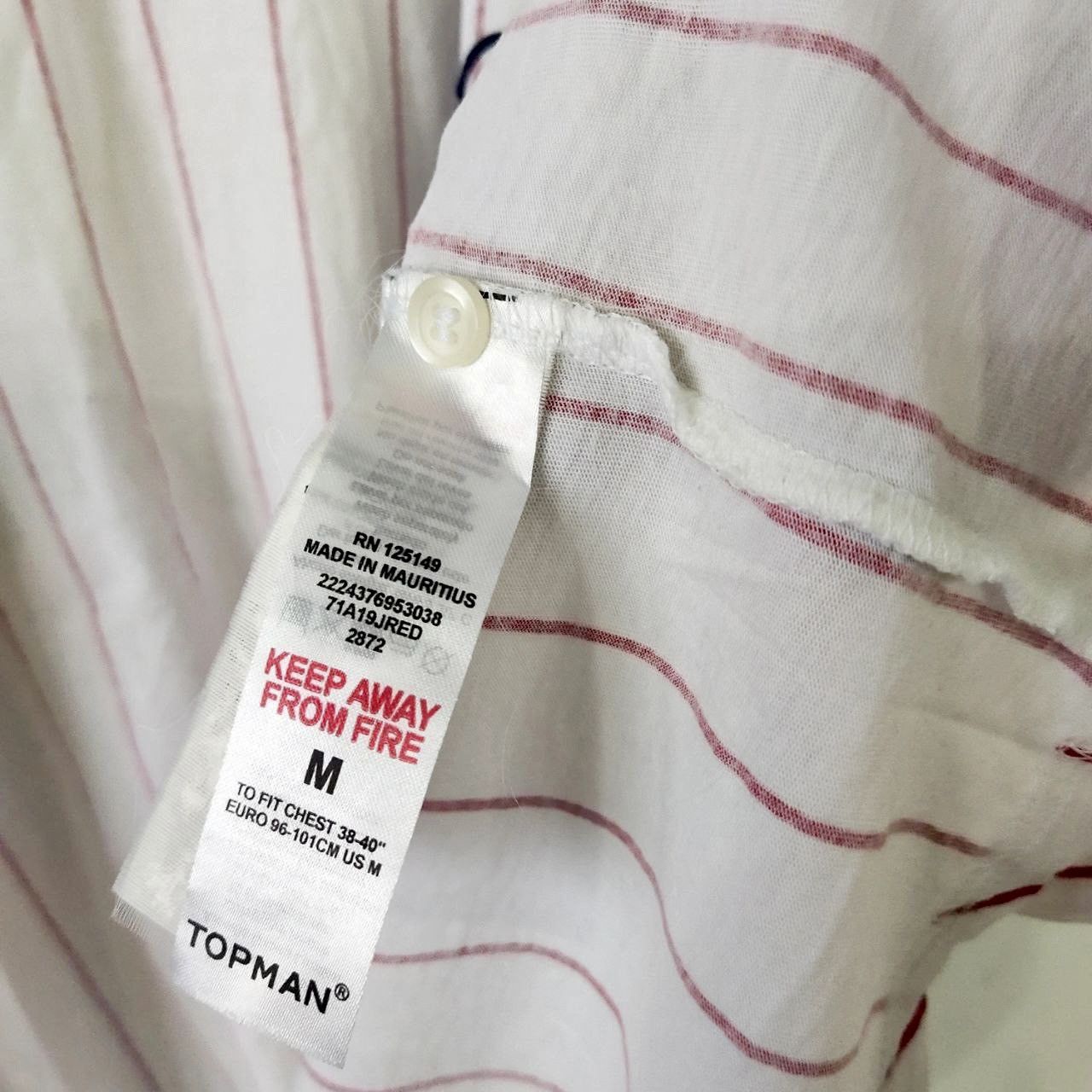 Topman × Vintage VINTAGE TOPMAN BUTTON UP WEST COAST MI MAURITIUS 100% COTTON Size US M / EU 48-50 / 2 - 9 Thumbnail