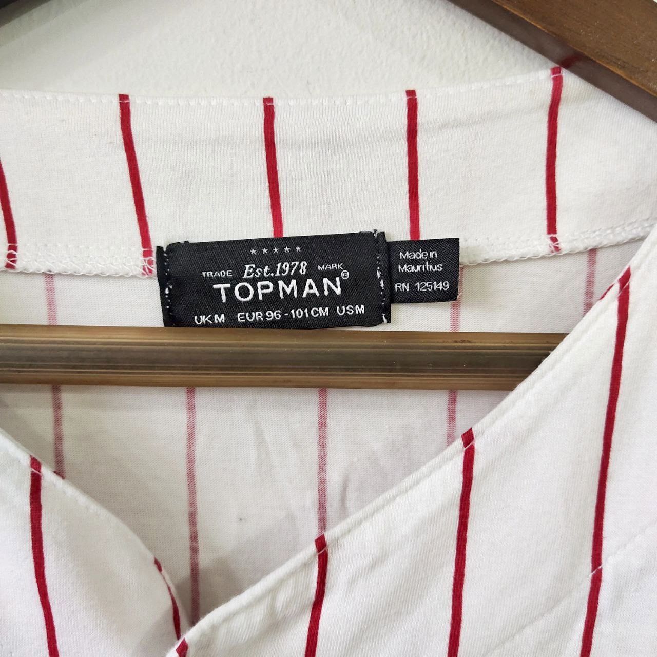 Topman × Vintage VINTAGE TOPMAN BUTTON UP WEST COAST MI MAURITIUS 100% COTTON Size US M / EU 48-50 / 2 - 8 Thumbnail