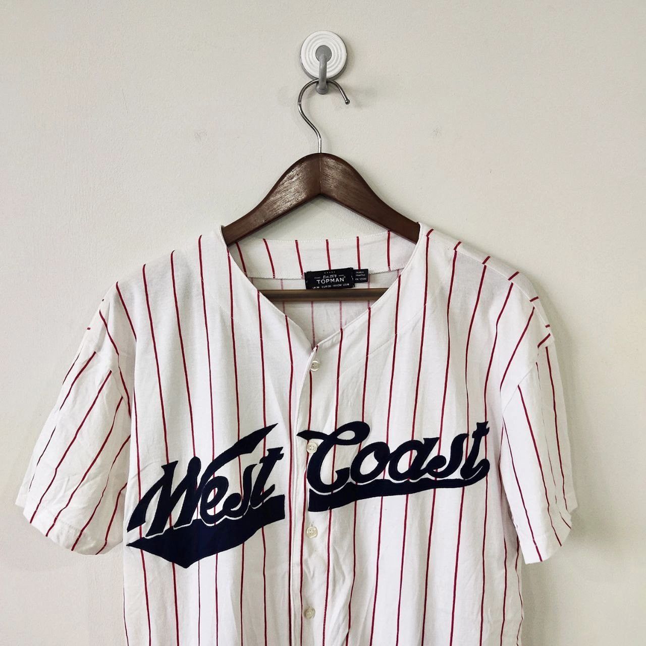 Topman × Vintage VINTAGE TOPMAN BUTTON UP WEST COAST MI MAURITIUS 100% COTTON Size US M / EU 48-50 / 2 - 2 Thumbnail