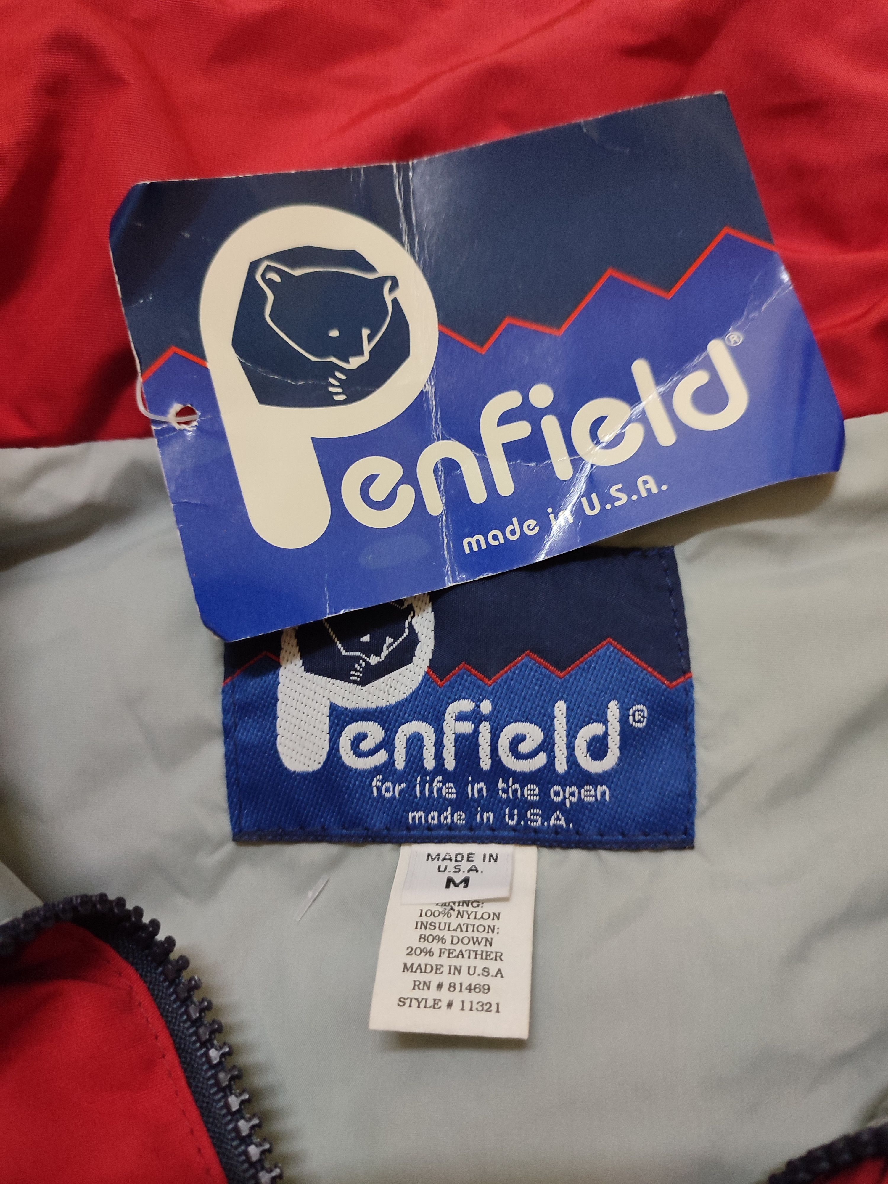 Penfield × Vintage Penfield puffer red down jacket Size US M / EU 48-50 / 2 - 11 Thumbnail