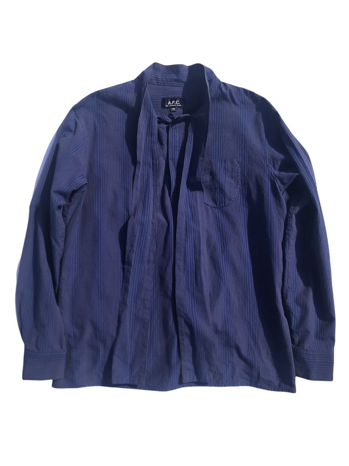 A.P.C. A.P.C. Quarter Buttons Stripes Shirt Size XS / US 0-2 / IT 36-38 - 2 Thumbnail