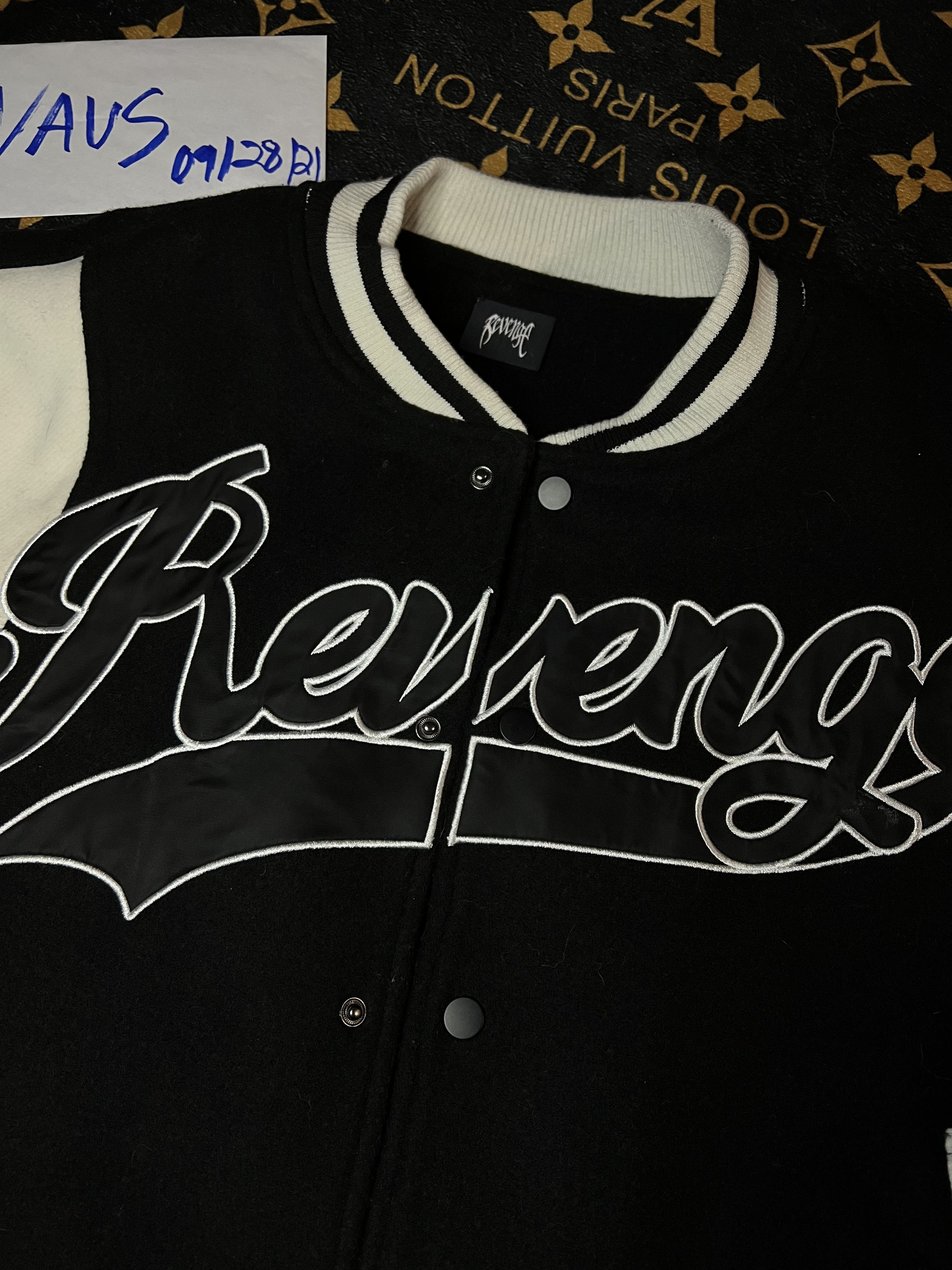 Revenge BLACK LETTERMAN JACKET Size US S / EU 44-46 / 1 - 2 Thumbnail