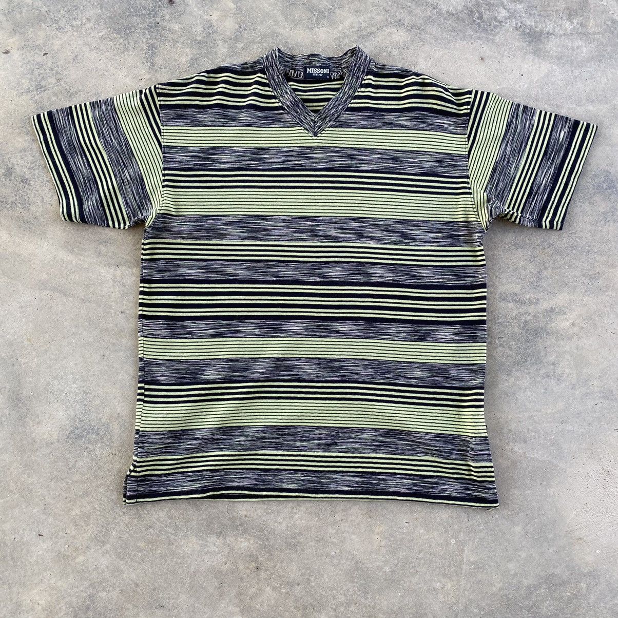 Missoni Vintage Missoni Intimo TomTom V Neck Tees Size US M / EU 48-50 / 2 - 1 Thumbnail