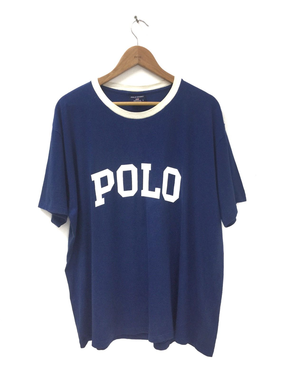 Rare Vintage 90’s Spellout Polo Ralph Lauren Tee