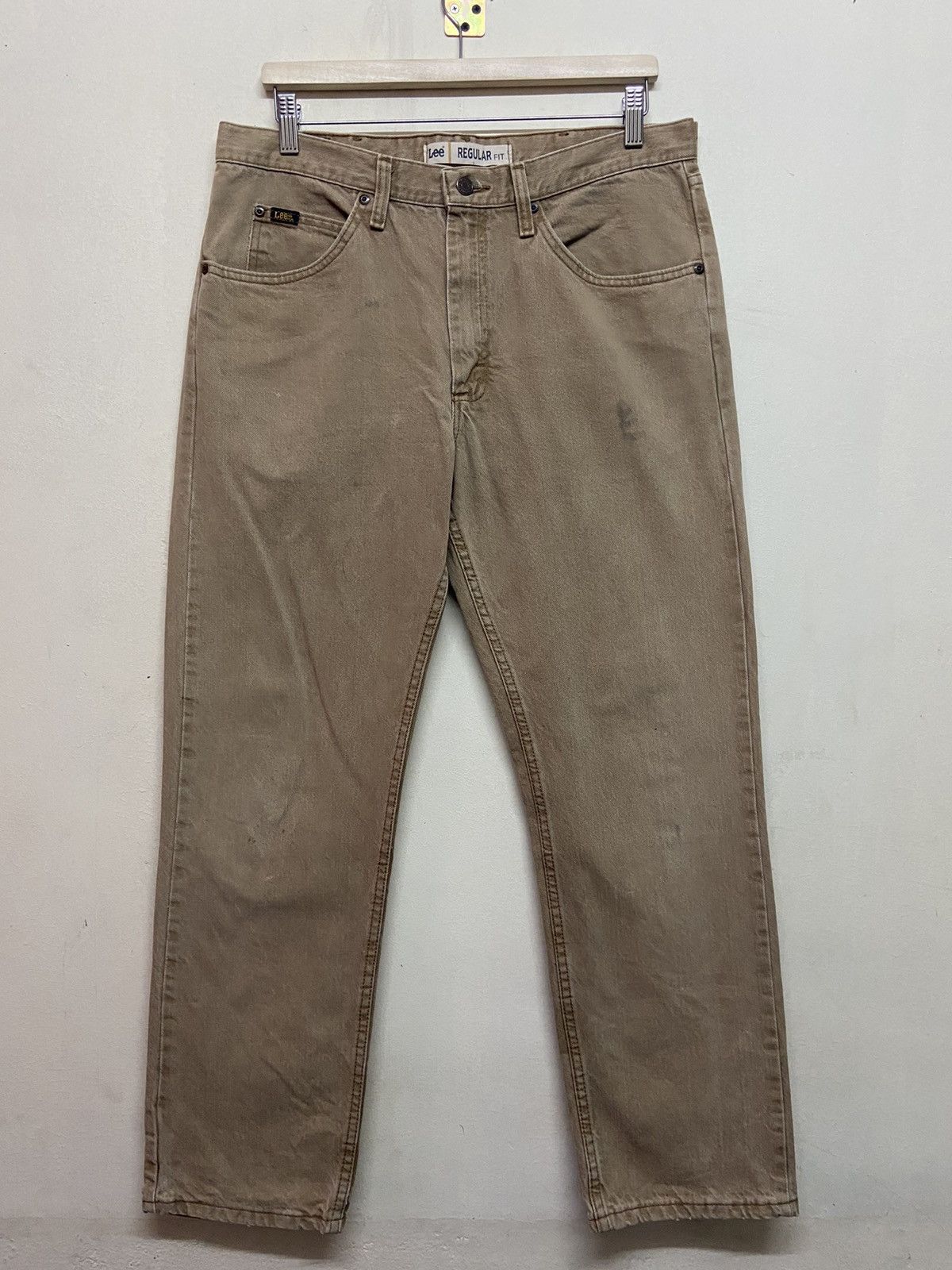 Lee Lee Regular Fit Jeans Size US 34 / EU 50 - 1 Thumbnail