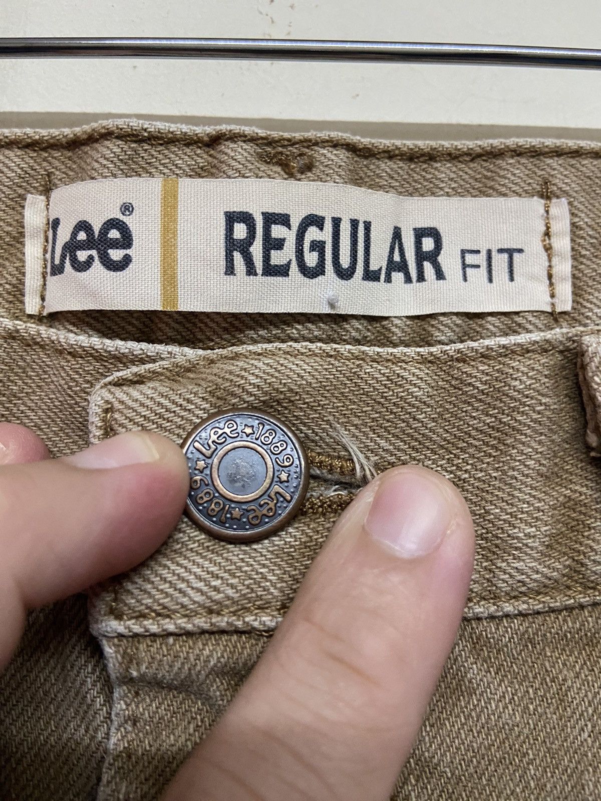 Lee Lee Regular Fit Jeans Size US 34 / EU 50 - 6 Thumbnail