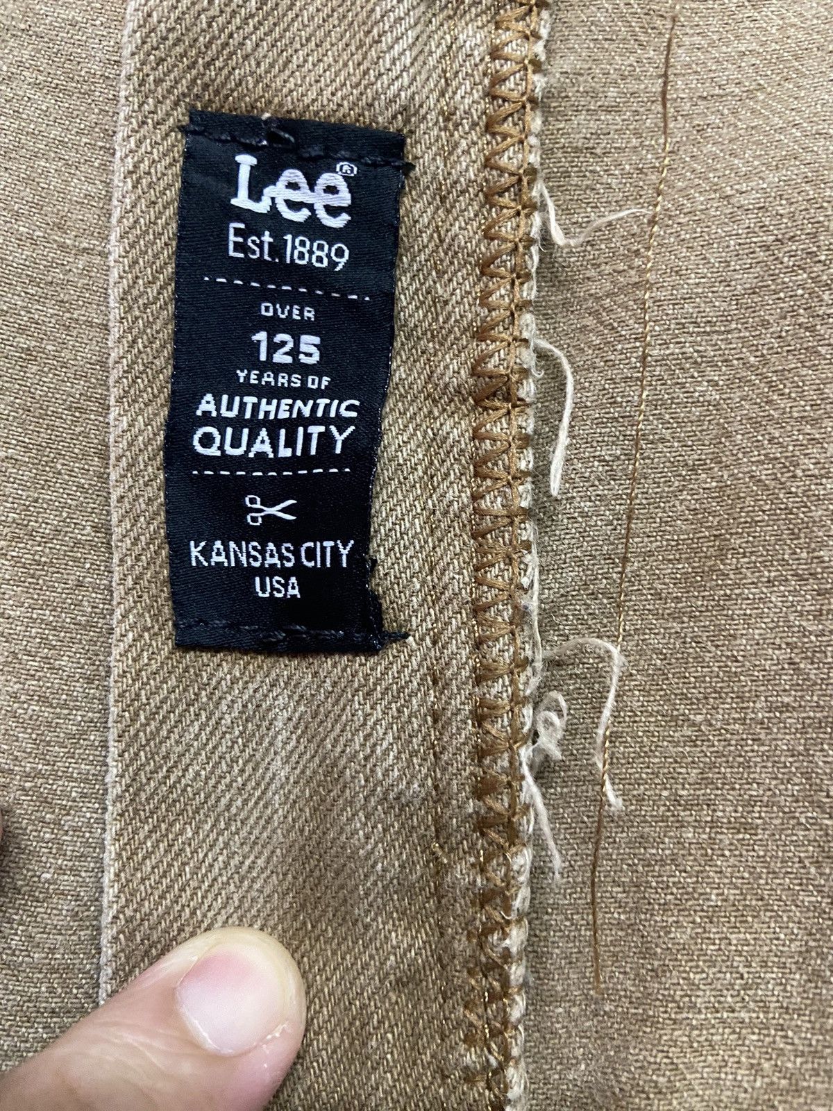 Lee Lee Regular Fit Jeans Size US 34 / EU 50 - 13 Thumbnail