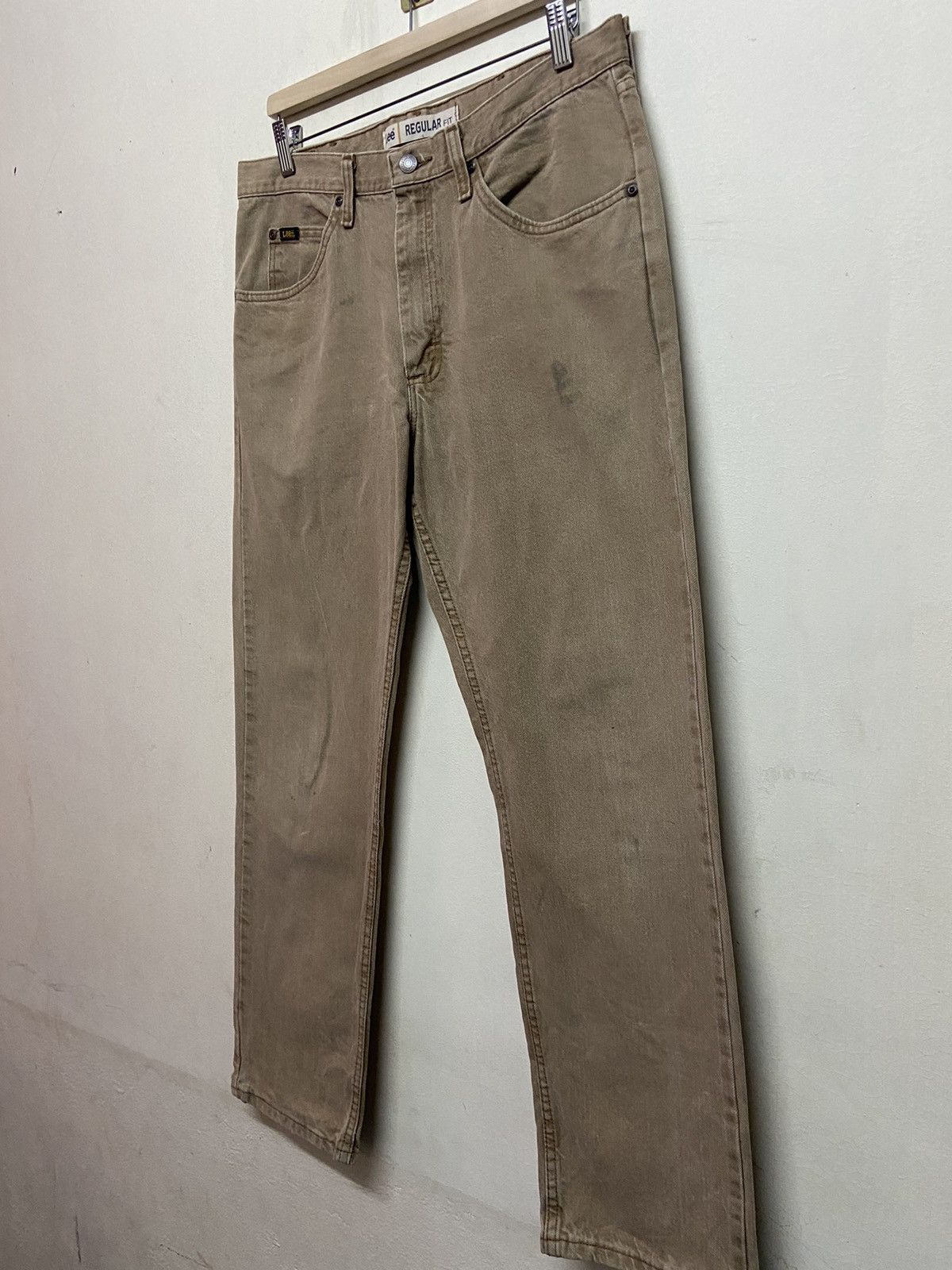 Lee Lee Regular Fit Jeans Size US 34 / EU 50 - 2 Thumbnail