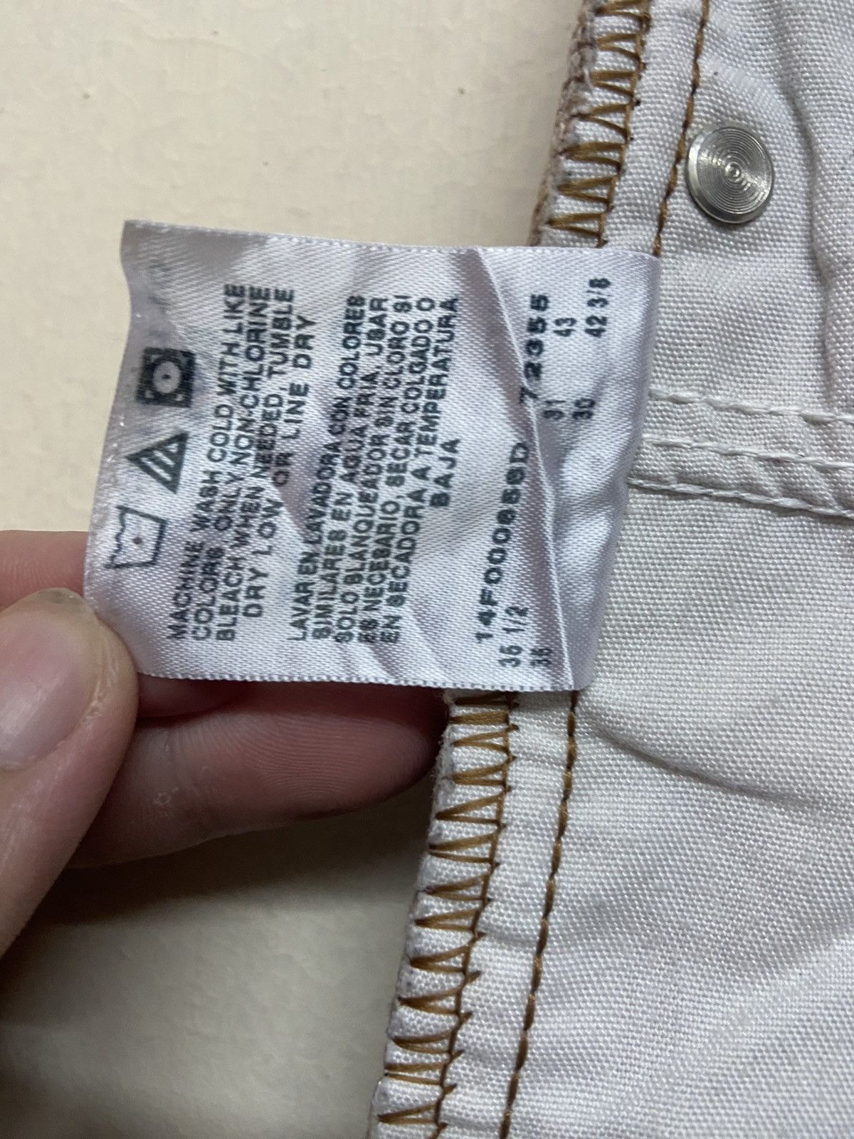 Lee Lee Regular Fit Jeans Size US 34 / EU 50 - 15 Thumbnail