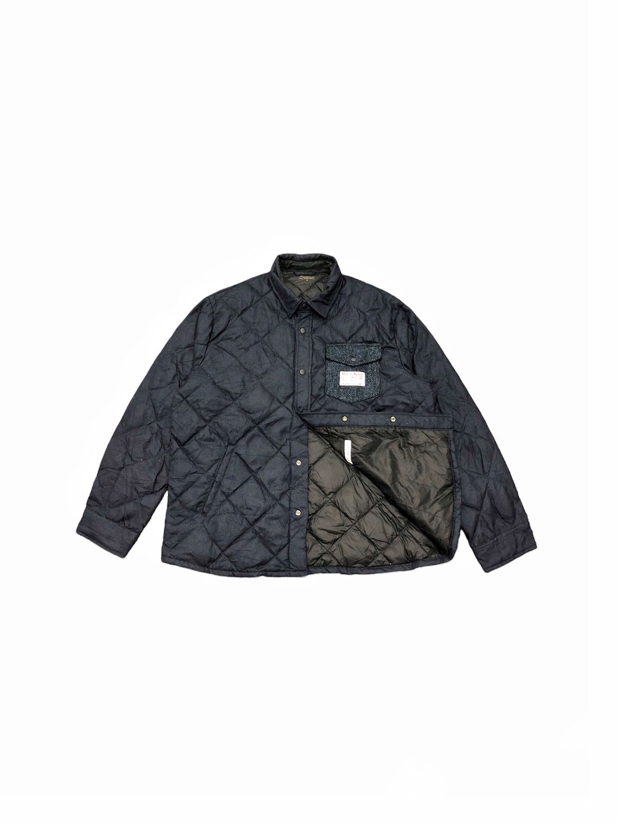 Harris Tweed x Closshi Premium Poland down Jacket
