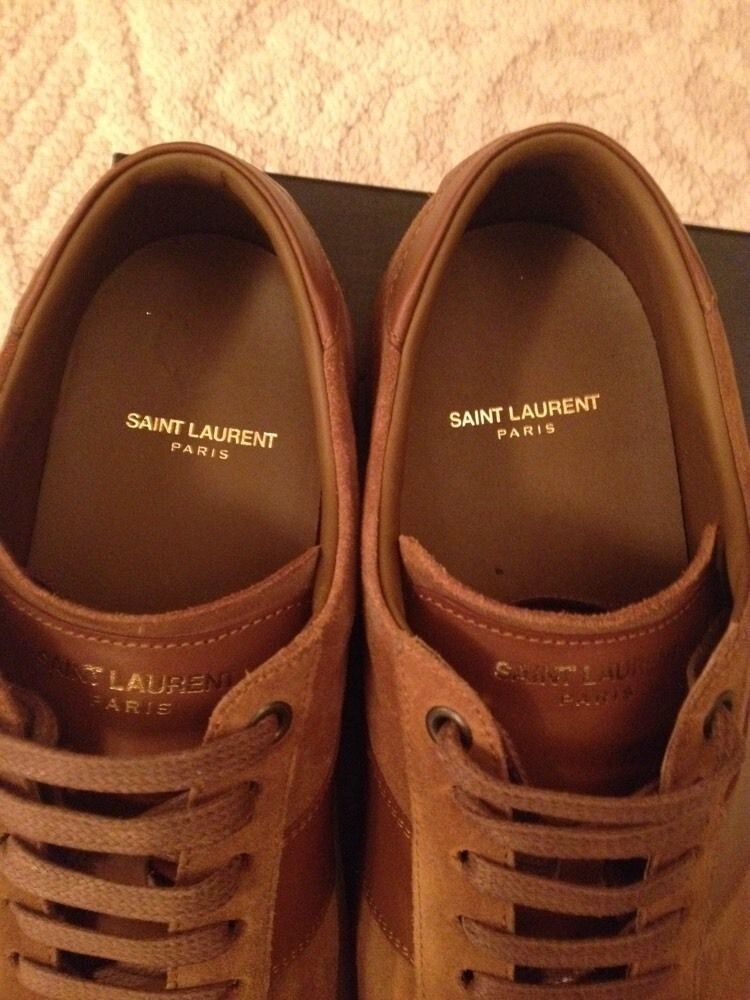 Saint Laurent Paris Tan Saint Laurent Sneakers Size US 10.5 / EU 43-44 - 7 Preview