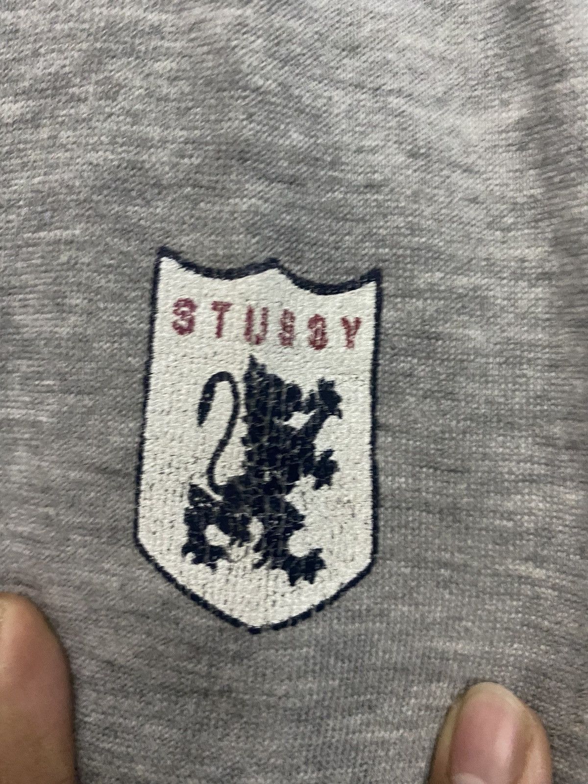 Stussy × Vintage Vintage Stussy Plain Sweatshirt Medium Crewneck Size US M / EU 48-50 / 2 - 4 Thumbnail