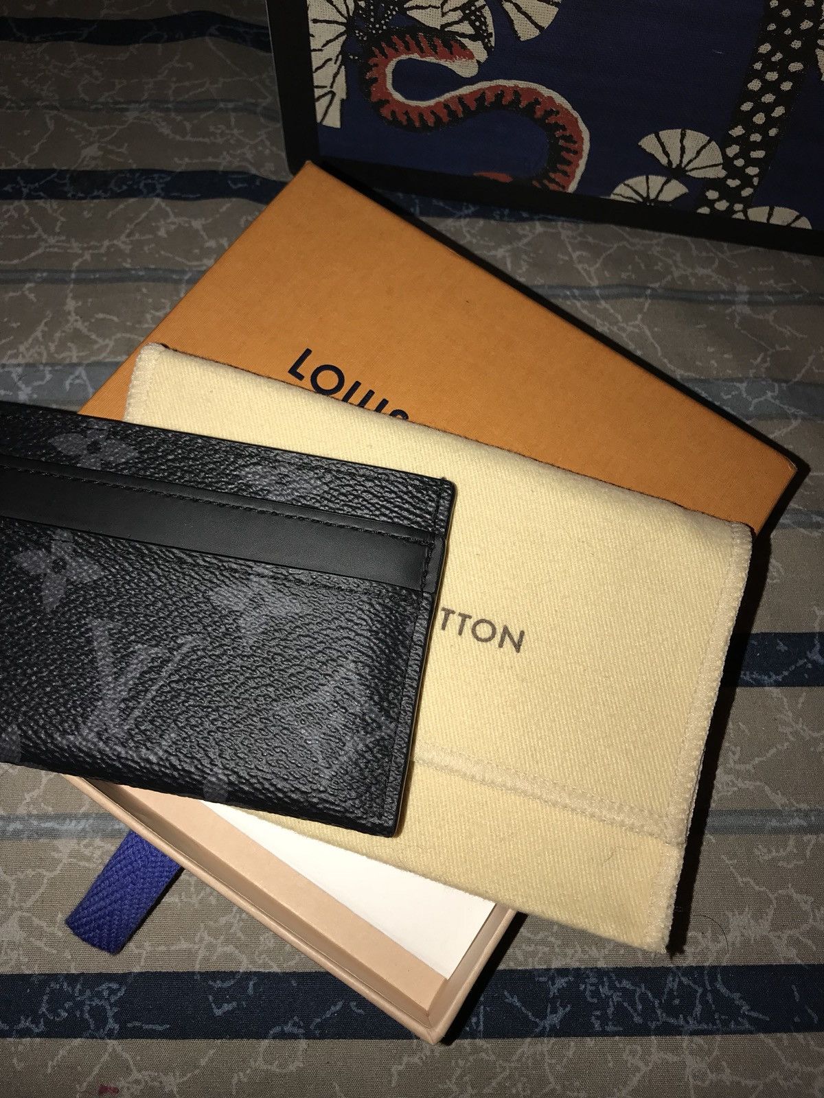 Louis Vuitton Virgil Abloh x Nigo Monogram Strap Porte Cartes Card