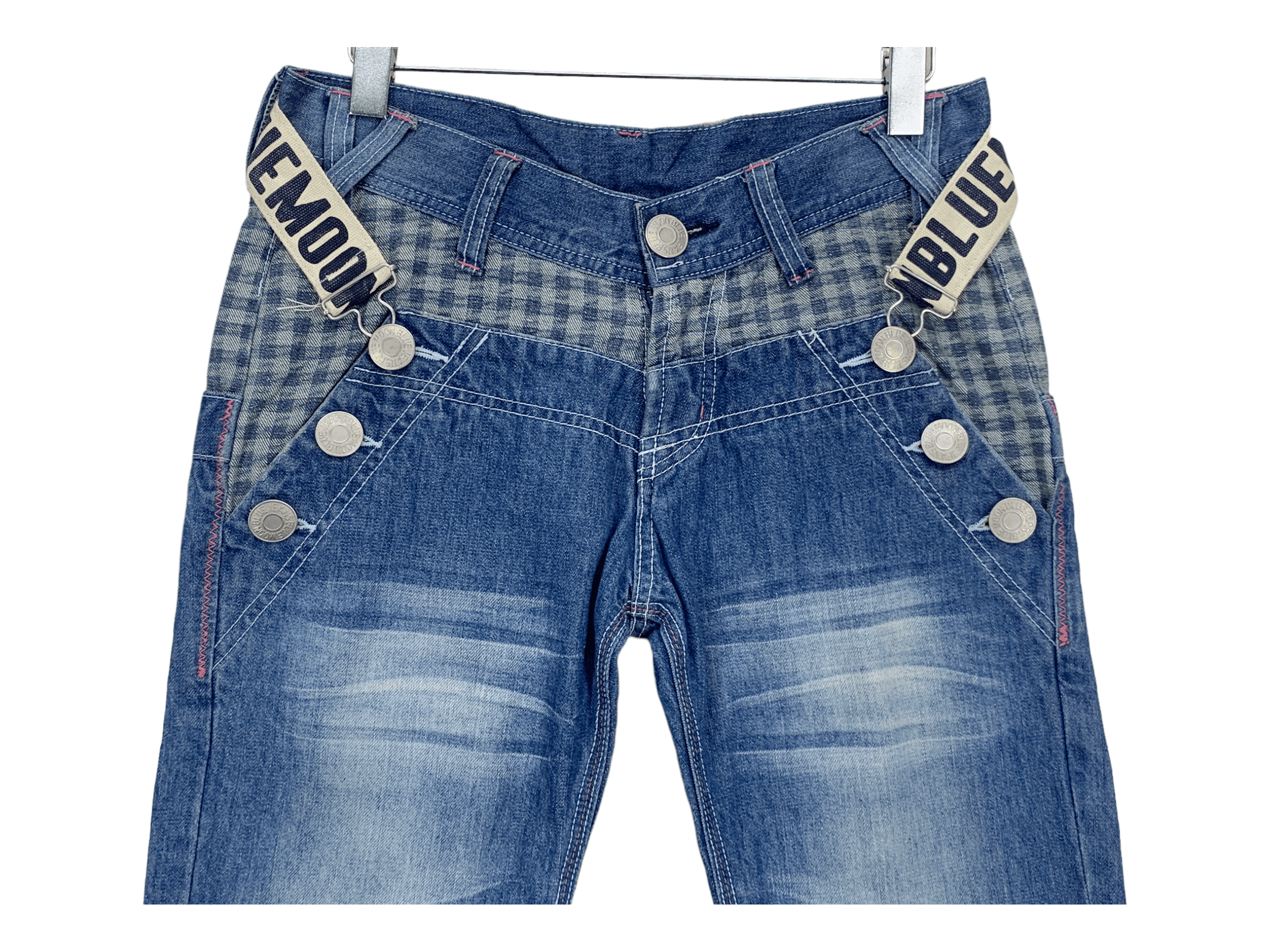 Japanese Brand Blue Moon Blue Japan Denim Jeans Japanese Surf Jeans Pants Size US 31 - 3 Thumbnail