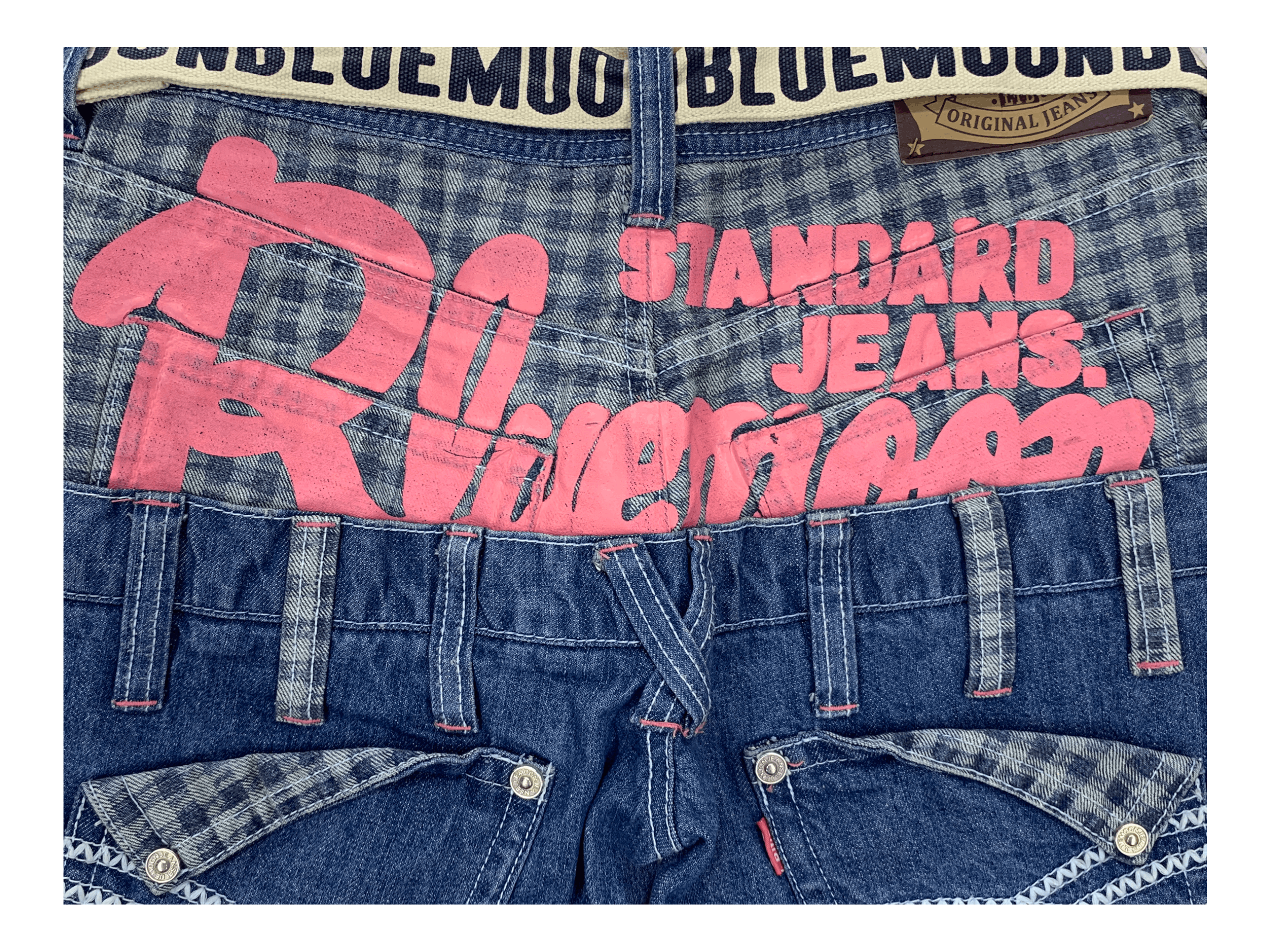 Japanese Brand Blue Moon Blue Japan Denim Jeans Japanese Surf Jeans Pants Size US 31 - 9 Thumbnail