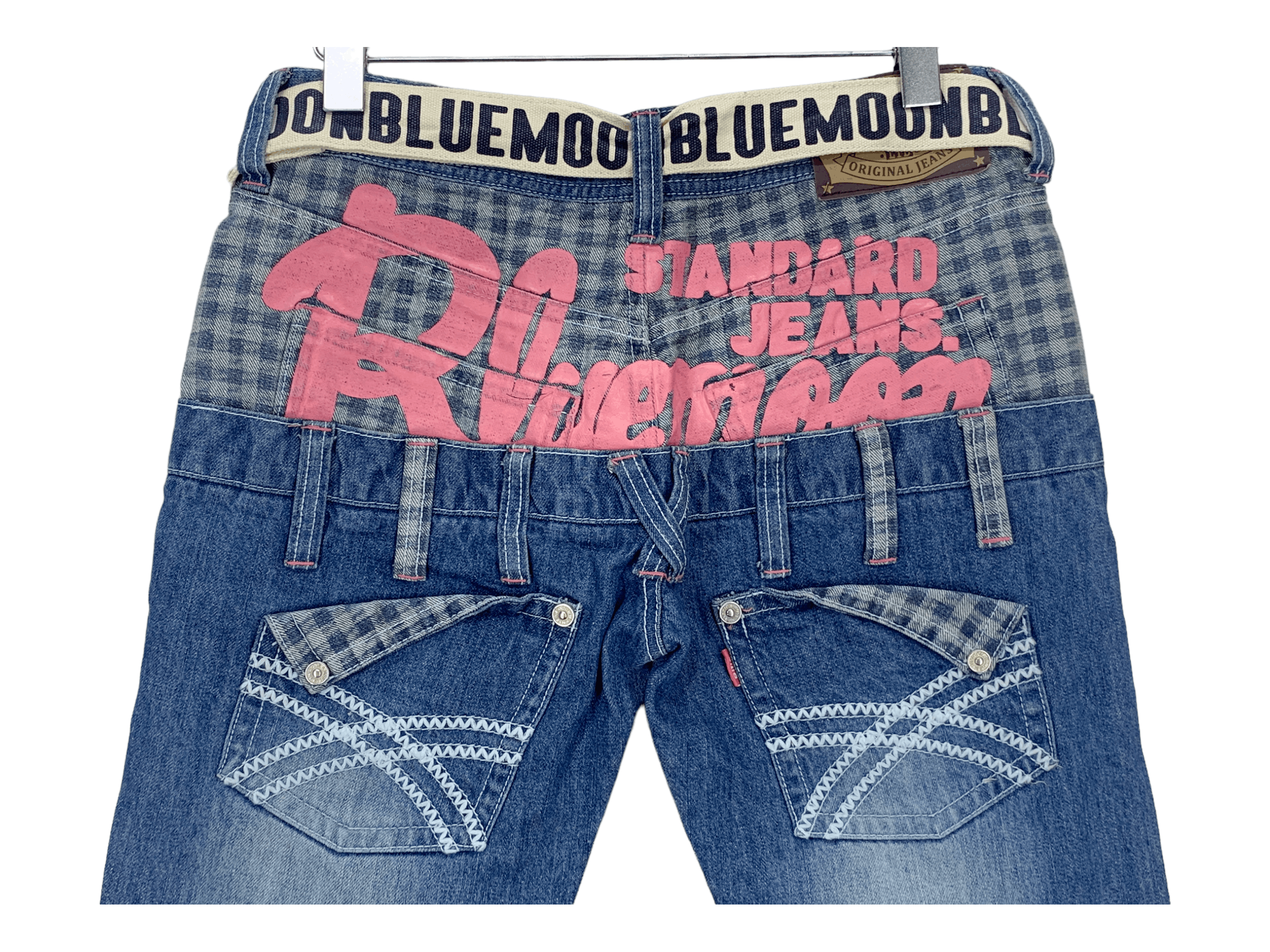 Japanese Brand Blue Moon Blue Japan Denim Jeans Japanese Surf Jeans Pants Size US 31 - 6 Thumbnail