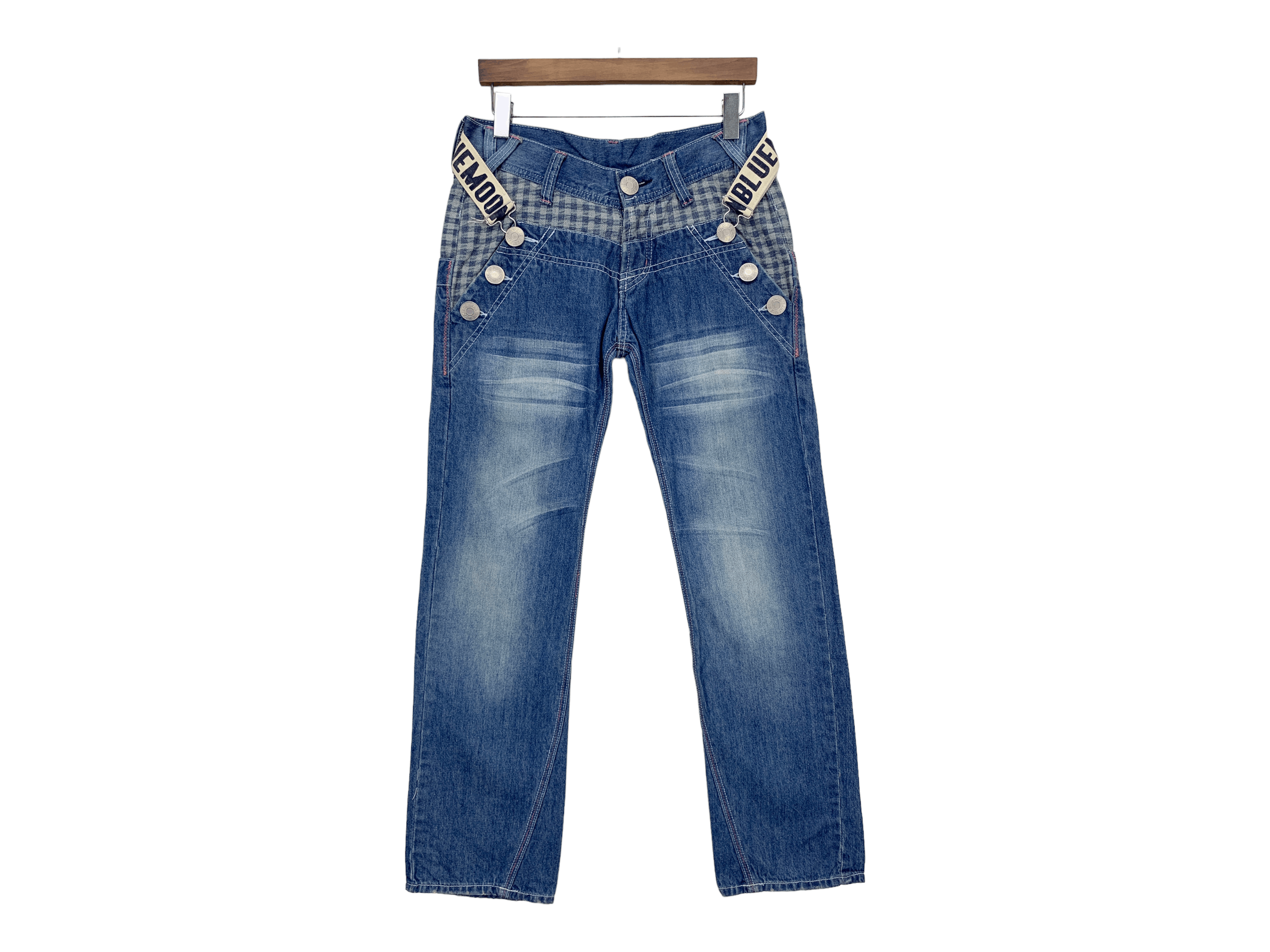 Japanese Brand Blue Moon Blue Japan Denim Jeans Japanese Surf Jeans Pants Size US 31 - 2 Thumbnail