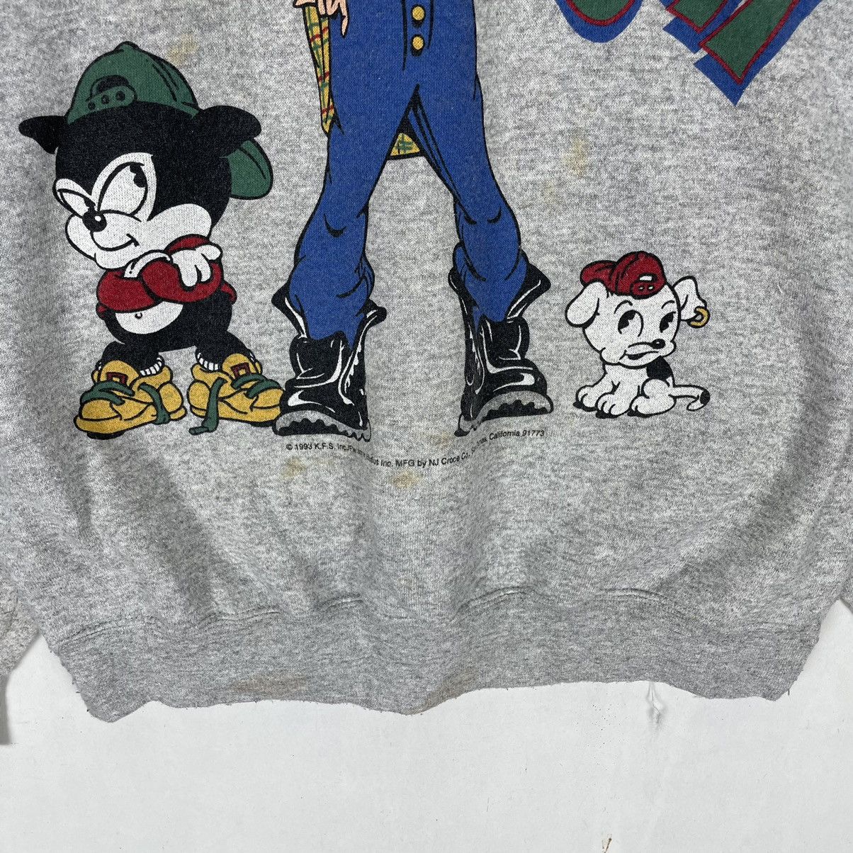 Cartoon Network × Vintage ☀️1993 BETTY BOOP MIRROR SWEATSHIRT CREWNECK Size US L / EU 52-54 / 3 - 5 Thumbnail