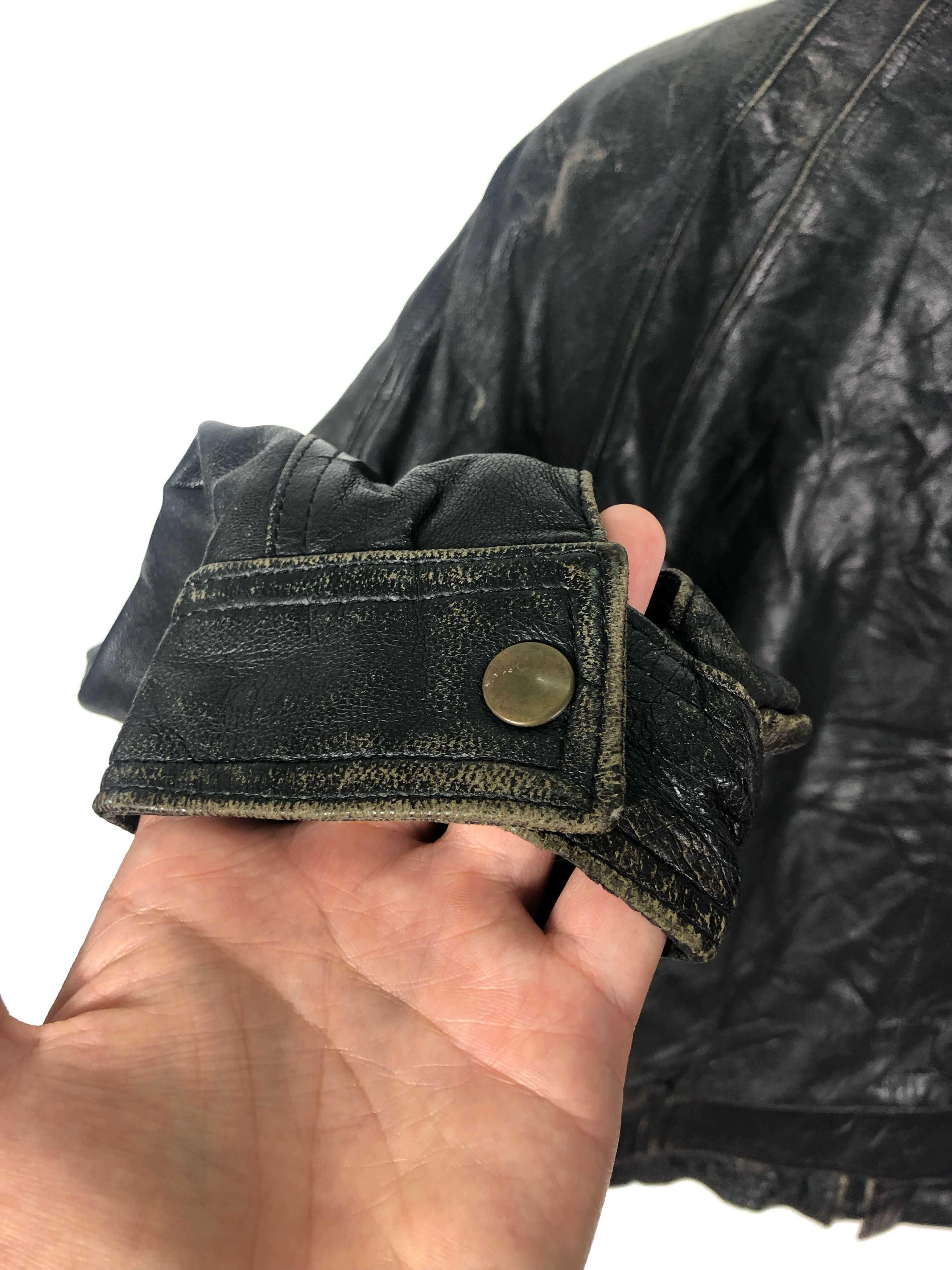 Japanese Brand RARE🔥VINTAGE 70’S SUPER RIDER BY DAITO SHEEP SKIN JACKET Size US L / EU 52-54 / 3 - 11 Thumbnail
