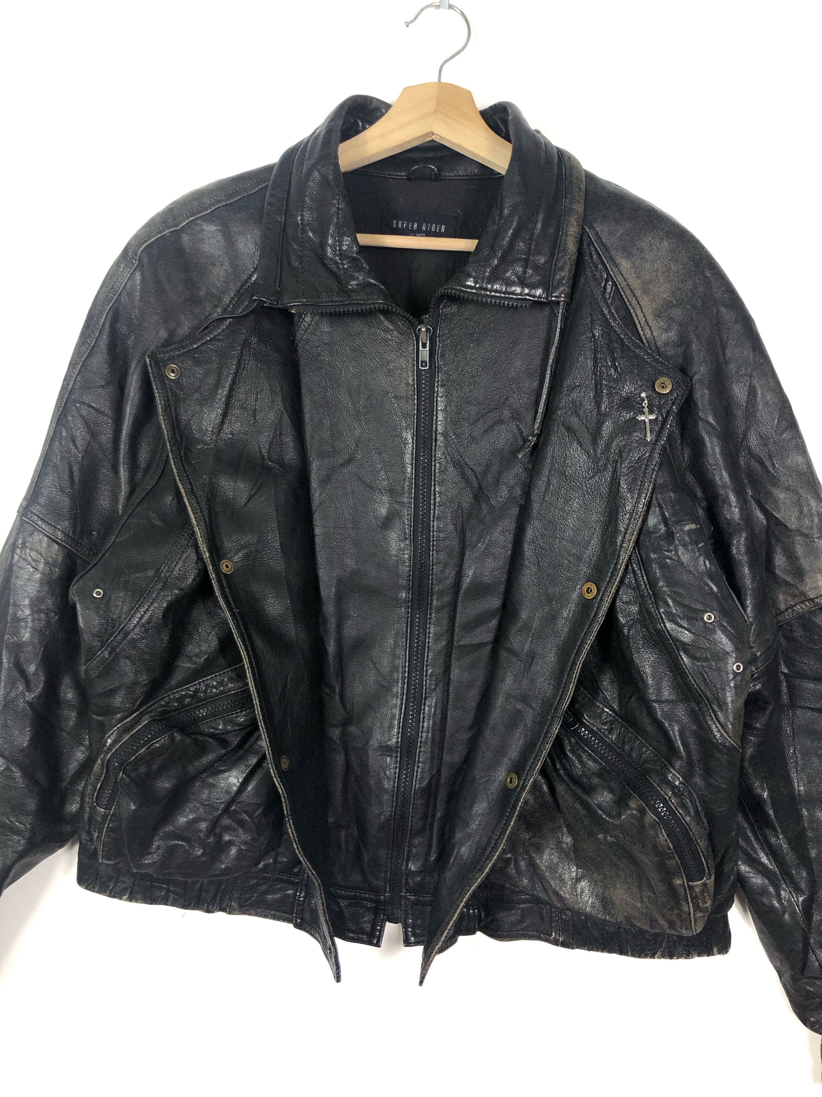 Japanese Brand RARE🔥VINTAGE 70’S SUPER RIDER BY DAITO SHEEP SKIN JACKET Size US L / EU 52-54 / 3 - 9 Thumbnail