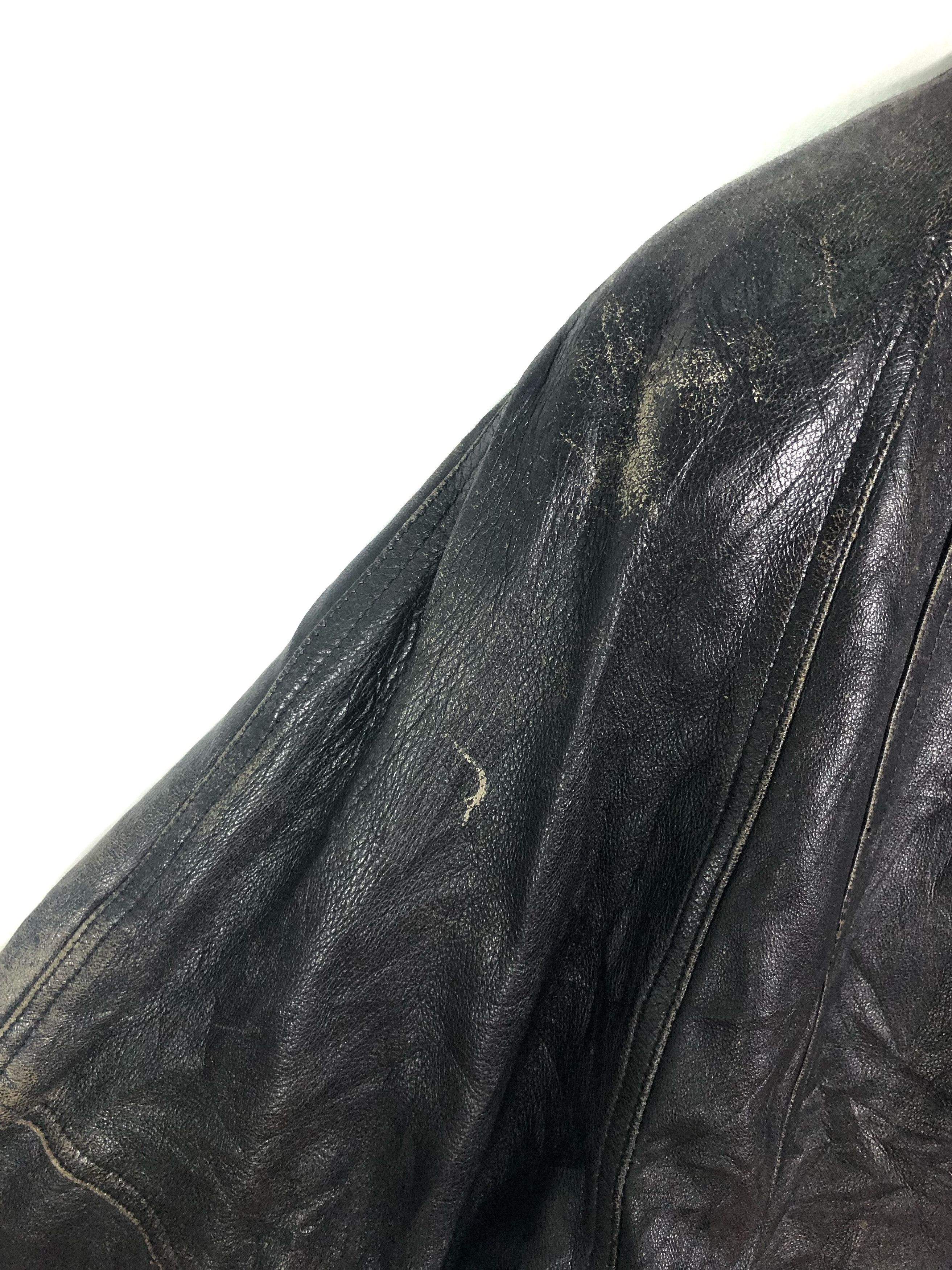 Japanese Brand RARE🔥VINTAGE 70’S SUPER RIDER BY DAITO SHEEP SKIN JACKET Size US L / EU 52-54 / 3 - 10 Thumbnail