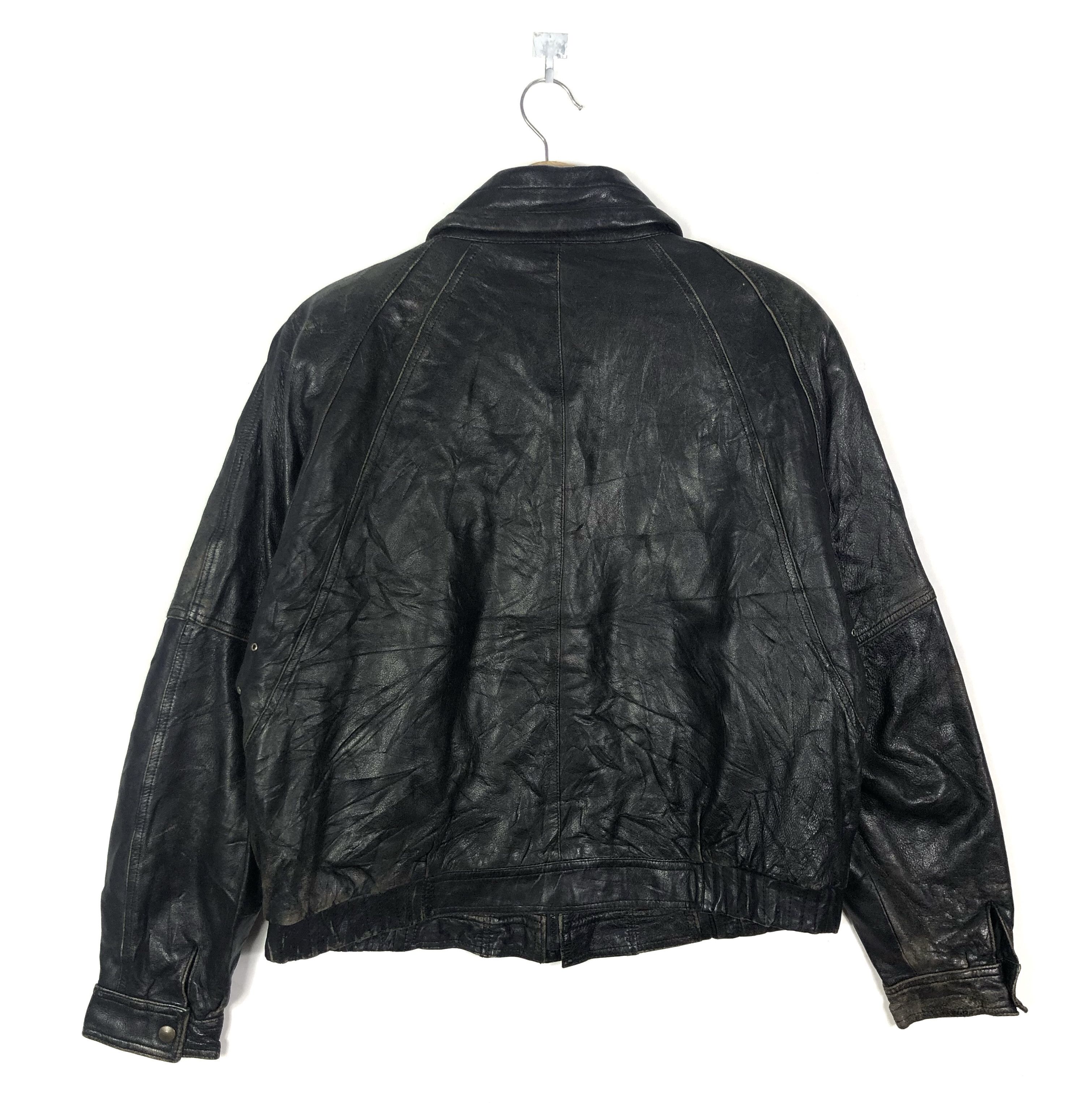 Japanese Brand RARE🔥VINTAGE 70’S SUPER RIDER BY DAITO SHEEP SKIN JACKET Size US L / EU 52-54 / 3 - 3 Thumbnail