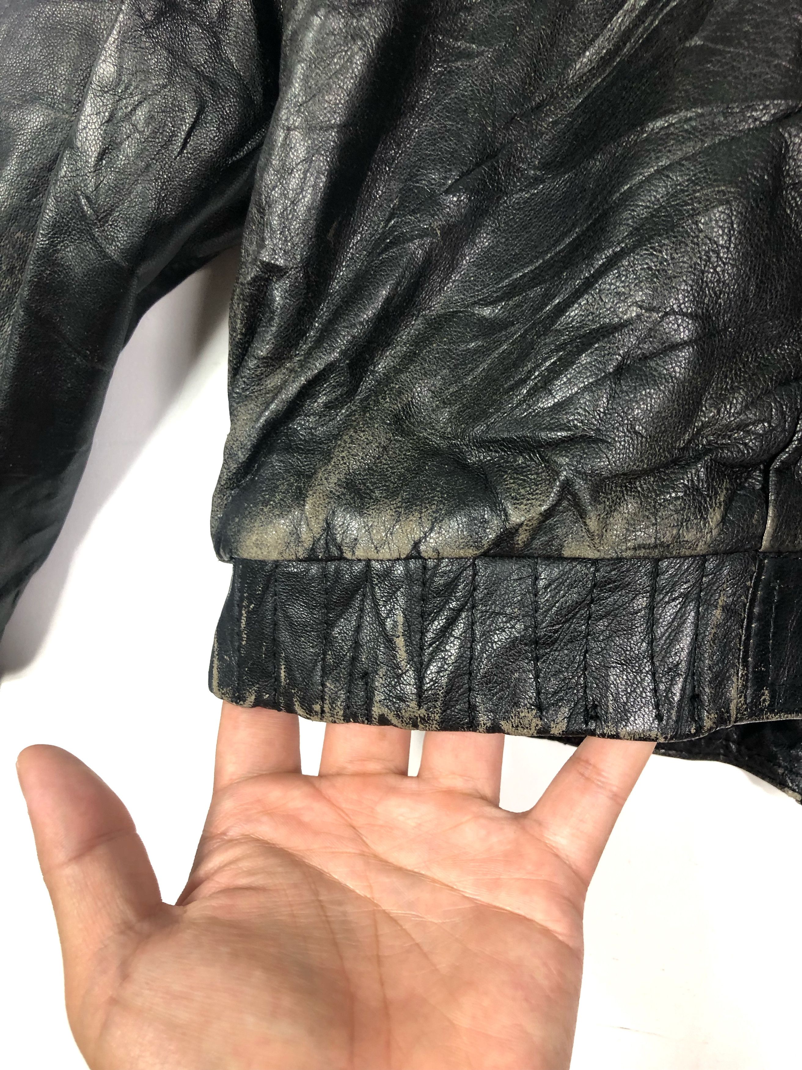 Japanese Brand RARE🔥VINTAGE 70’S SUPER RIDER BY DAITO SHEEP SKIN JACKET Size US L / EU 52-54 / 3 - 12 Thumbnail
