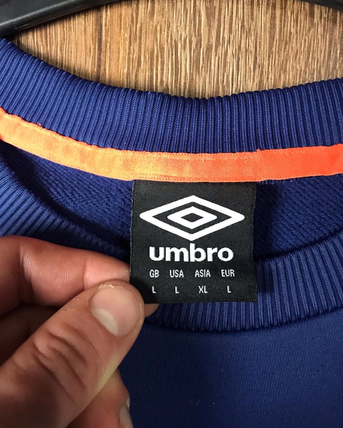 Umbro Umbro FC Everton sweatshirt soccer Size US L / EU 52-54 / 3 - 6 Thumbnail