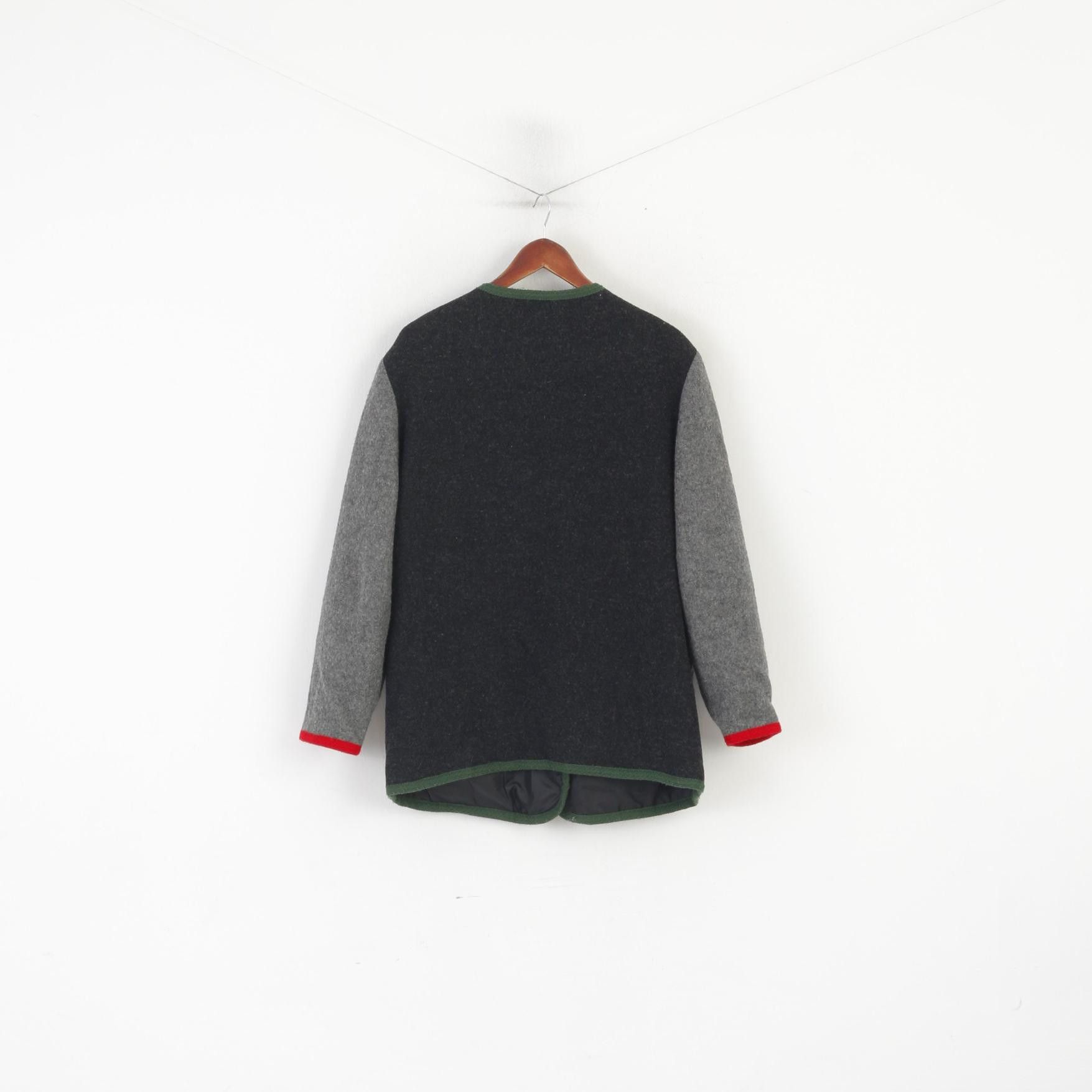 Vintage Meico Landhaus Women 44 18 XL Sweater Gray Tyrol 5506 Size XL / US 12-14 / IT 48-50 - 7 Thumbnail