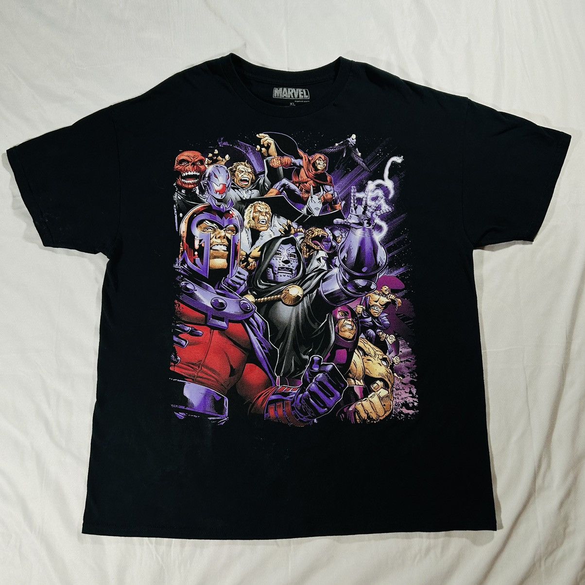 Marvel Comics Marvel Comics Mad Engine Villains Y2K Avengers Tee | Grailed