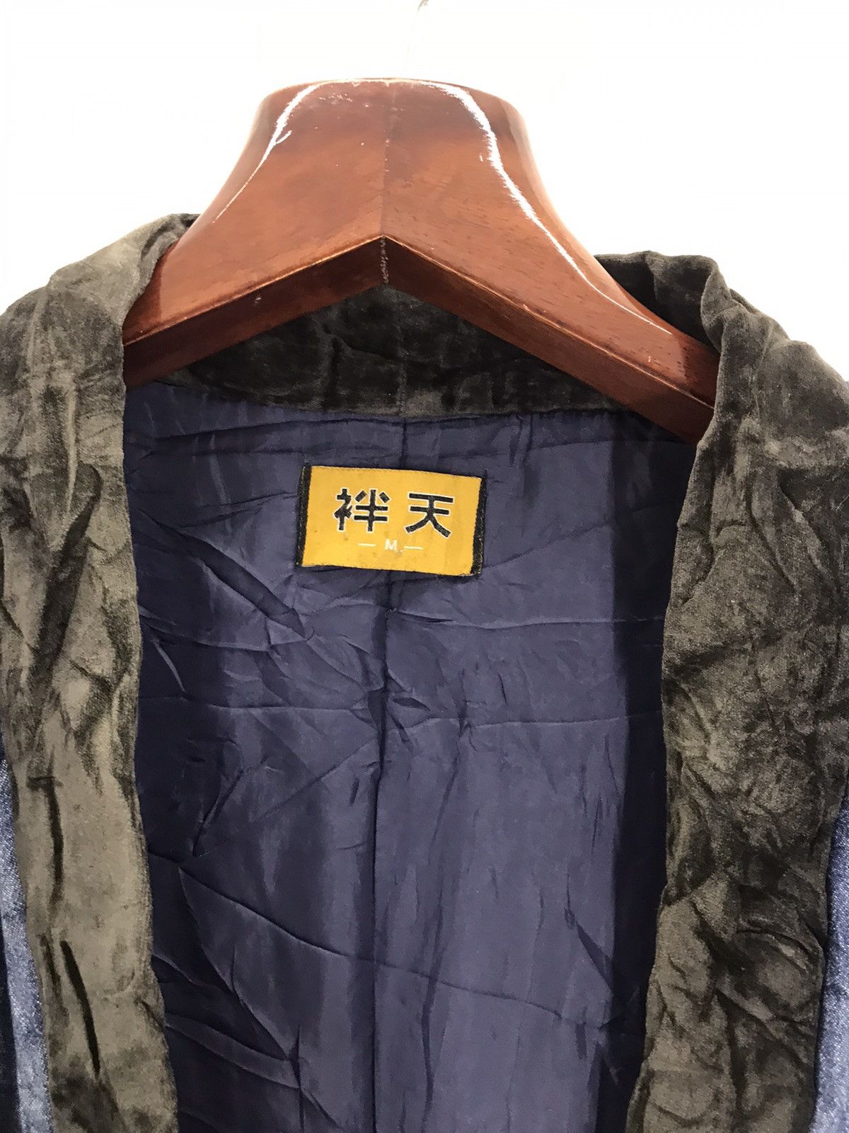 Japanese Brand Noragi patchwork boro sashiko denim kimono hanten visvim Size US M / EU 48-50 / 2 - 7 Thumbnail