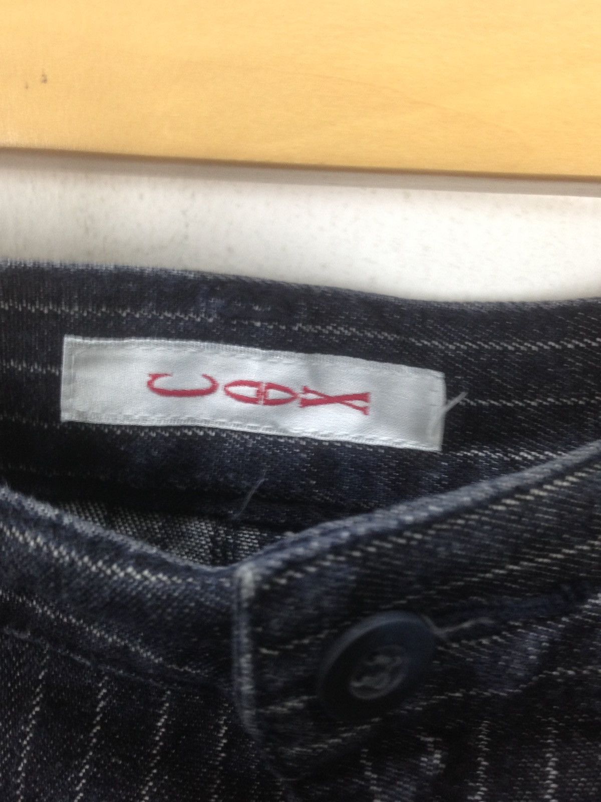 Indigo × Japanese Brand Vintage Japenese COX Wabash Stripe Indigo Cargo Pants Size US 32 / EU 48 - 9 Thumbnail