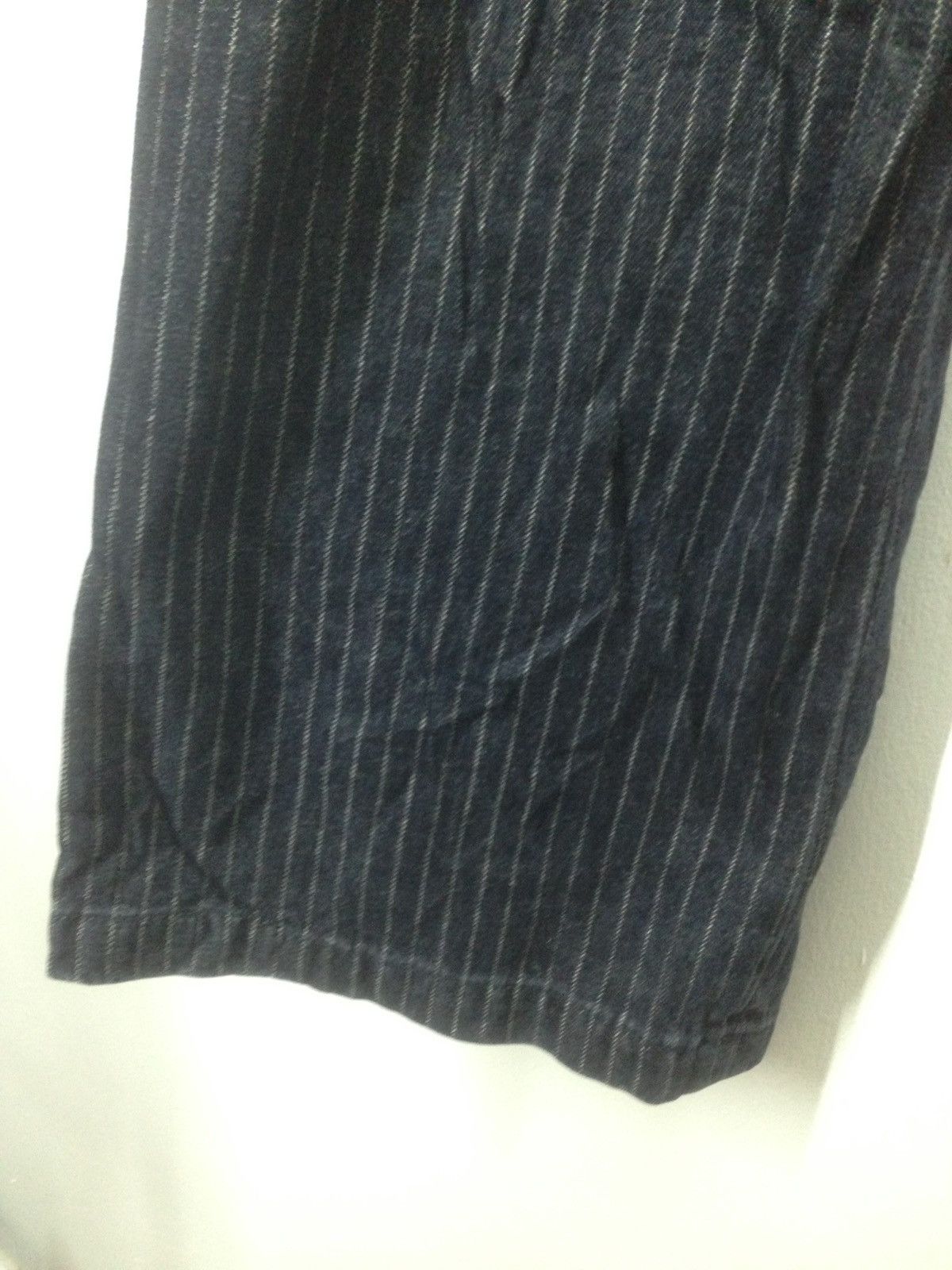 Indigo × Japanese Brand Vintage Japenese COX Wabash Stripe Indigo Cargo Pants Size US 32 / EU 48 - 6 Thumbnail