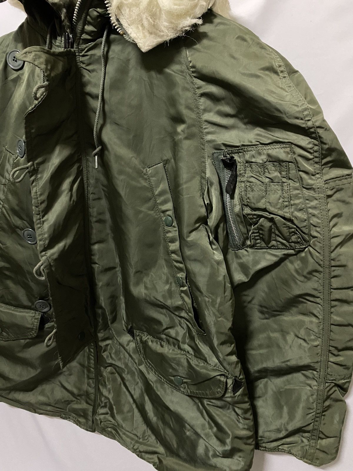 Alpha Industries STOCK NO 1615-573-8335 ALPHA PARKA Size US S / EU 44-46 / 1 - 3 Thumbnail