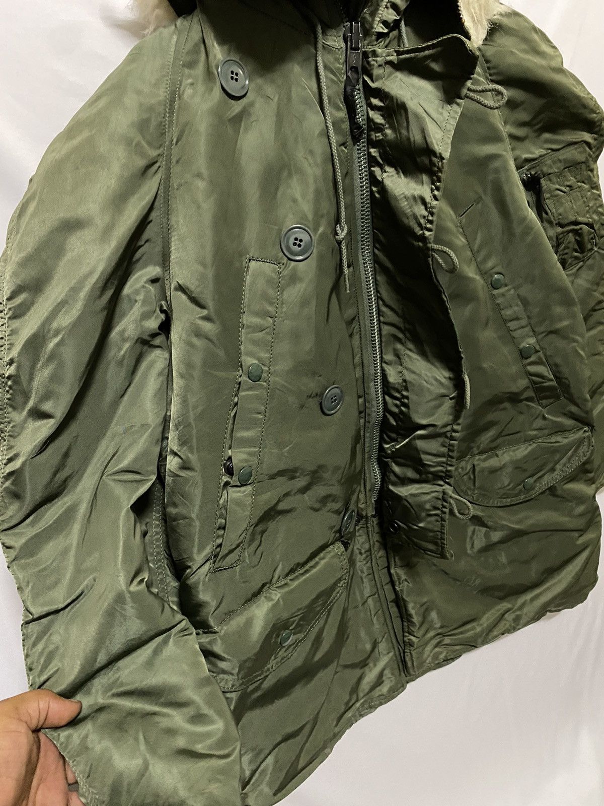 Alpha Industries STOCK NO 1615-573-8335 ALPHA PARKA Size US S / EU 44-46 / 1 - 2 Thumbnail