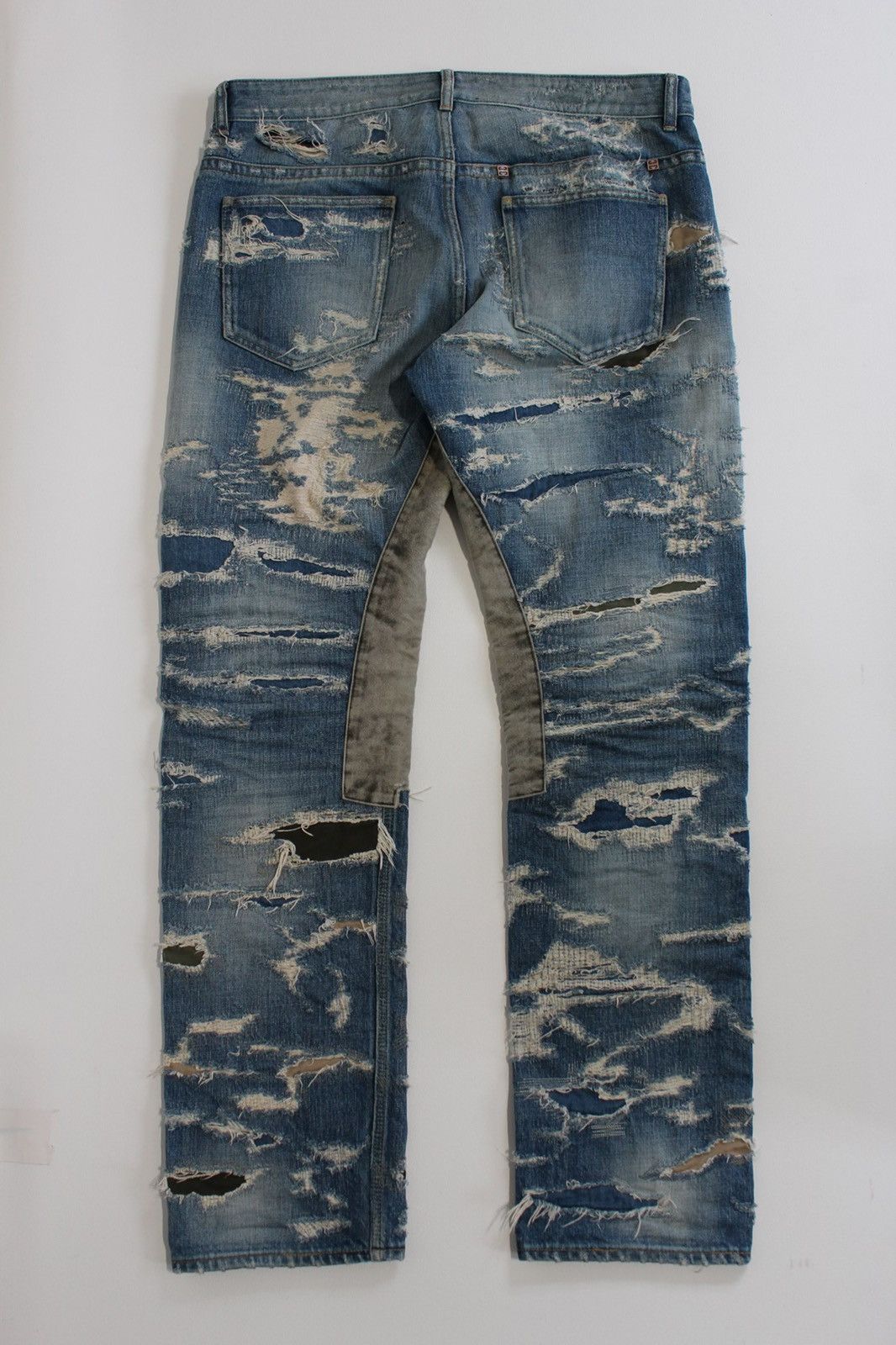 【SCENERITY】Dolby Destroyed Denim Jordan Craig Sean Washington heights Denim Jeans - Destroyed