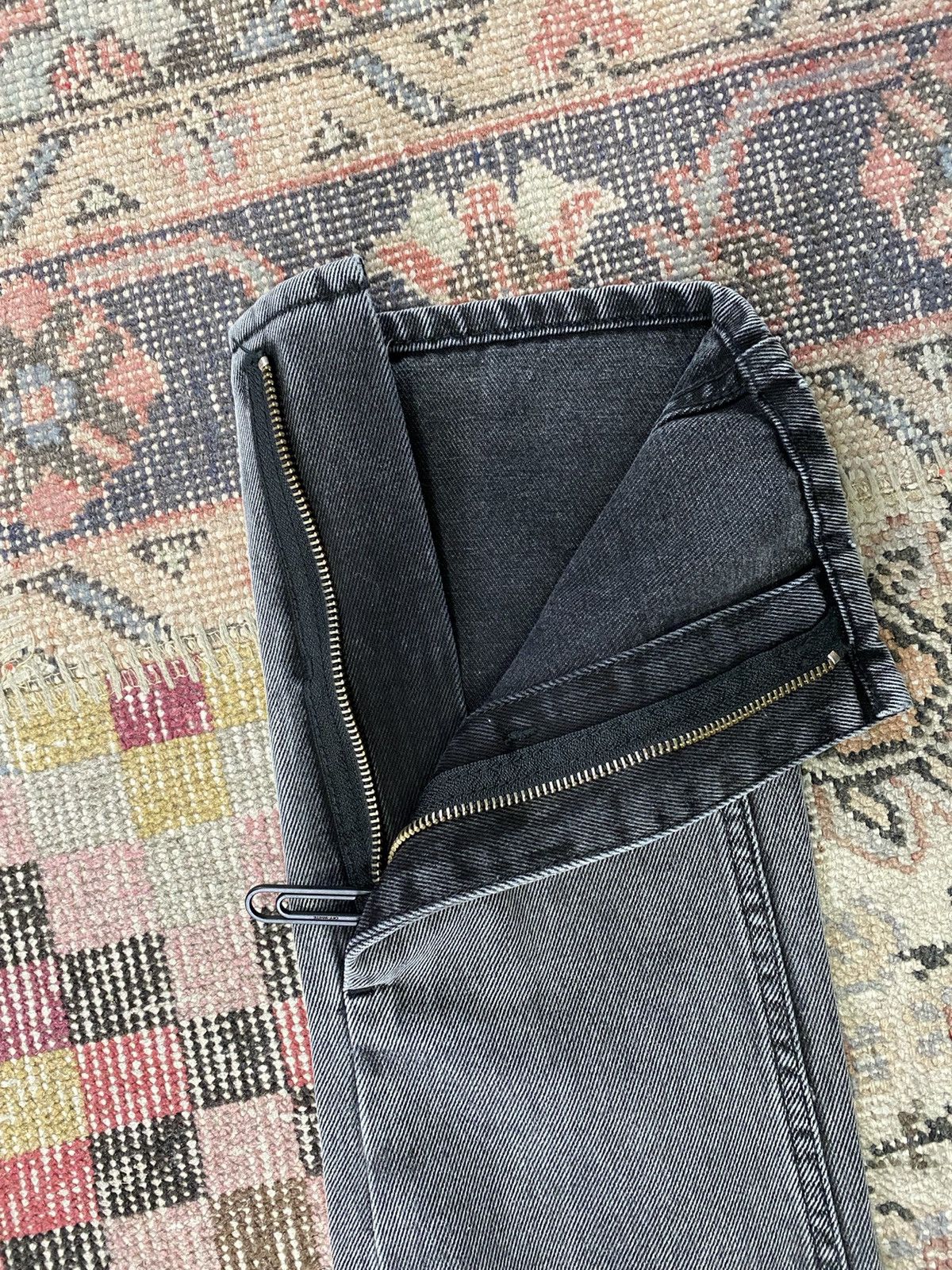 Off-White Off White Virgil Abloh Slim Straight Denim Label Jeans Size US 30 / EU 46 - 11 Thumbnail