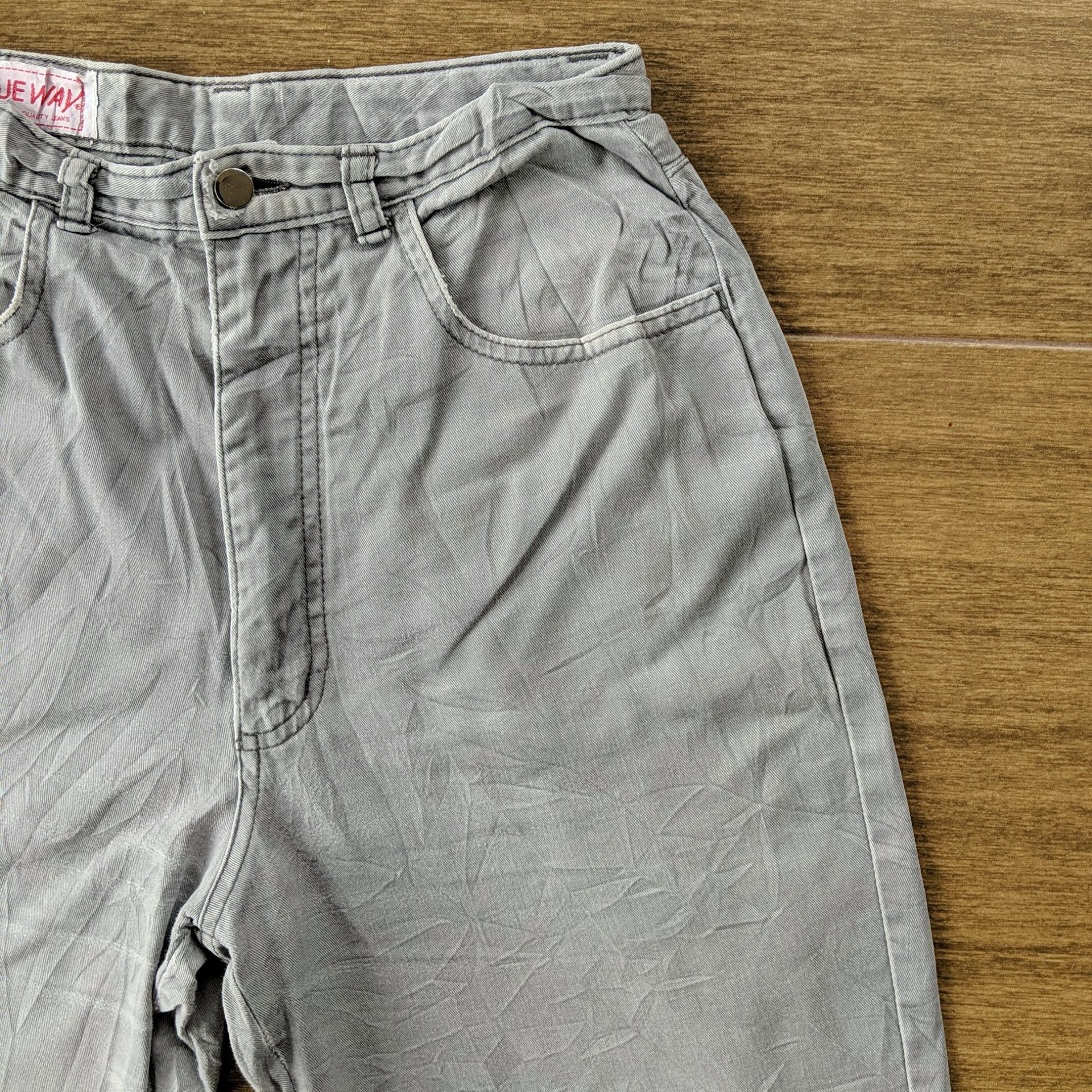 Japanese Brand Blue Way Zipper Pocket Casual Trousers Pants Size US 26 / EU 42 - 4 Thumbnail