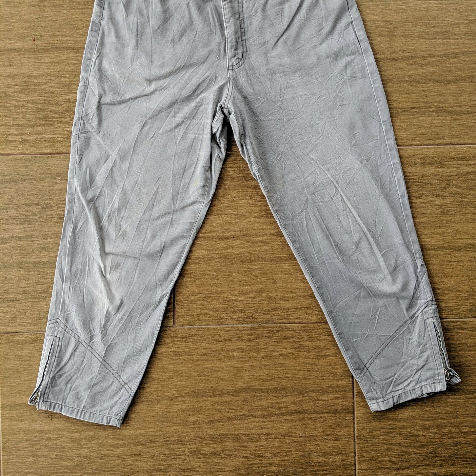 Japanese Brand Blue Way Zipper Pocket Casual Trousers Pants Size US 26 / EU 42 - 5 Thumbnail