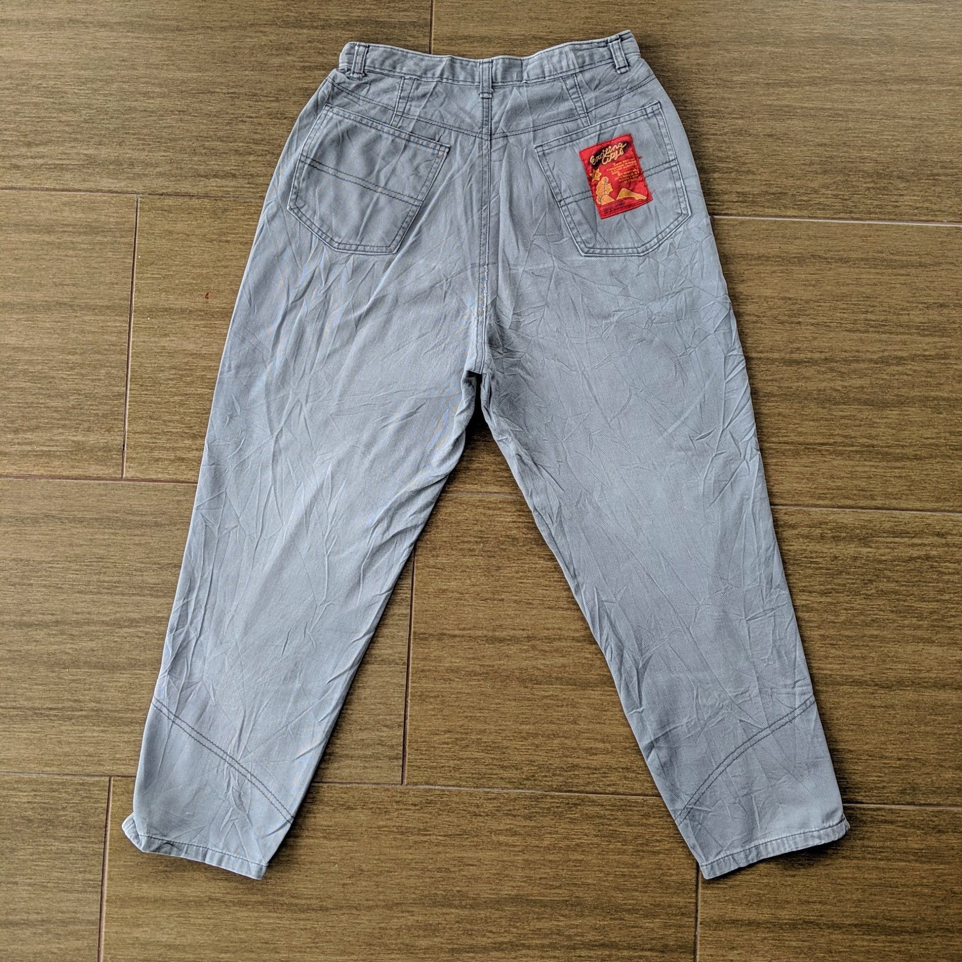 Japanese Brand Blue Way Zipper Pocket Casual Trousers Pants Size US 26 / EU 42 - 8 Thumbnail