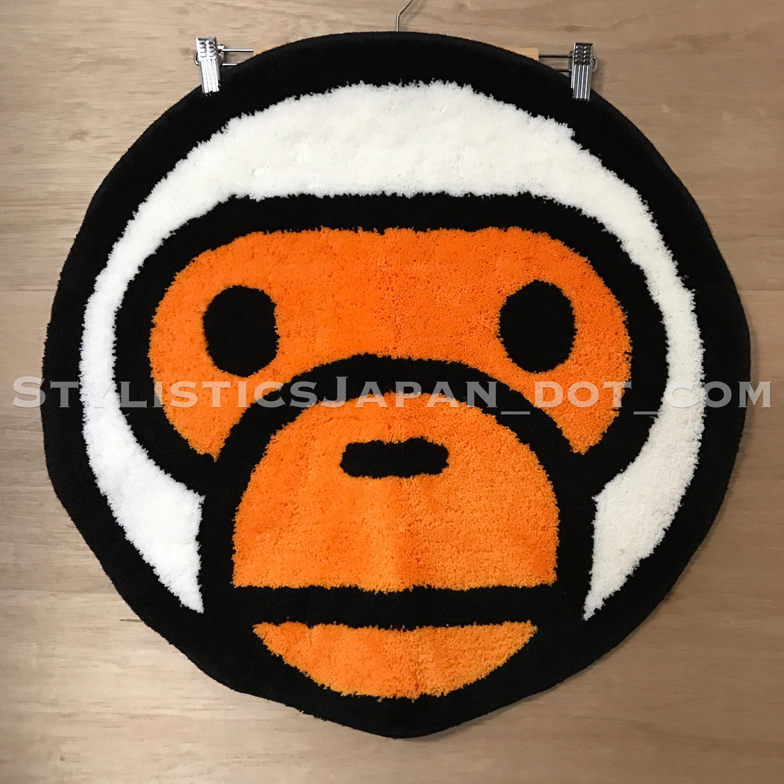 A Bathing Ape Bape Baby Milo Rug Mat White –