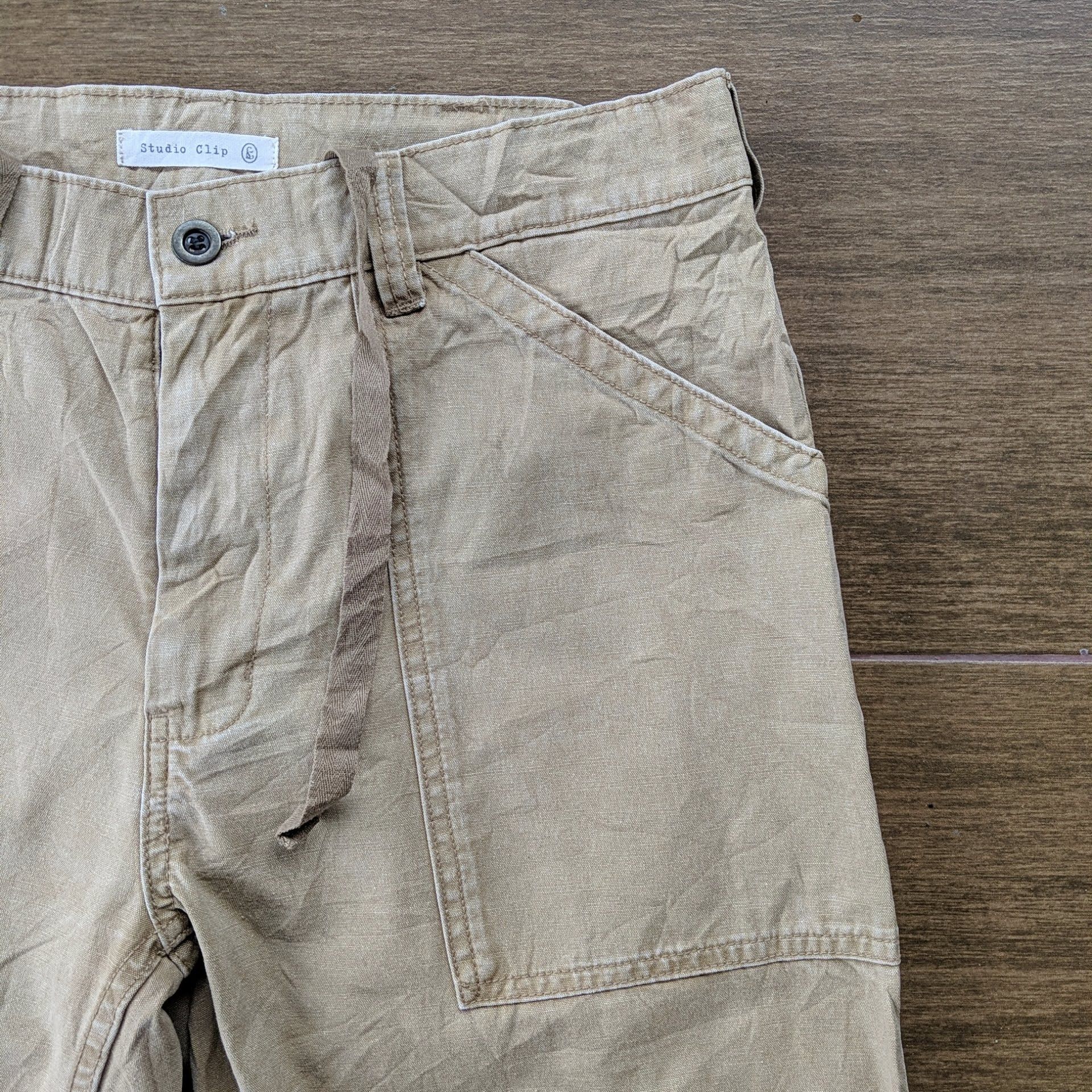 Japanese Brand W32 Vintage Studio Clip Rare Pocket Casual Trousers Pants Size US 32 / EU 48 - 4 Thumbnail