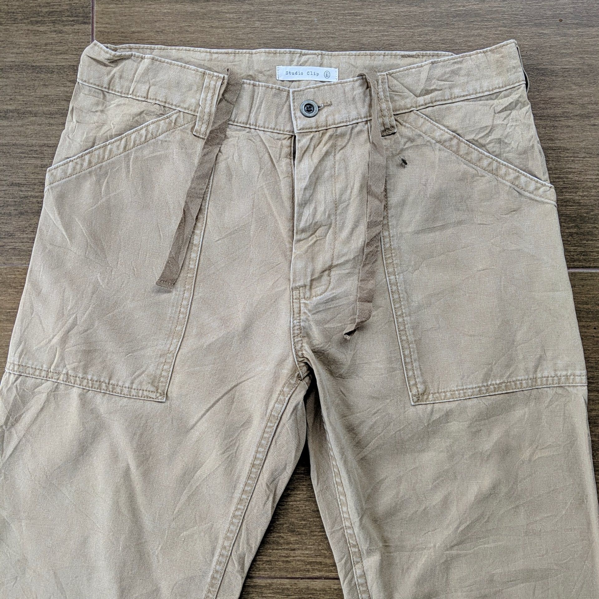 Japanese Brand W32 Vintage Studio Clip Rare Pocket Casual Trousers Pants Size US 32 / EU 48 - 2 Thumbnail