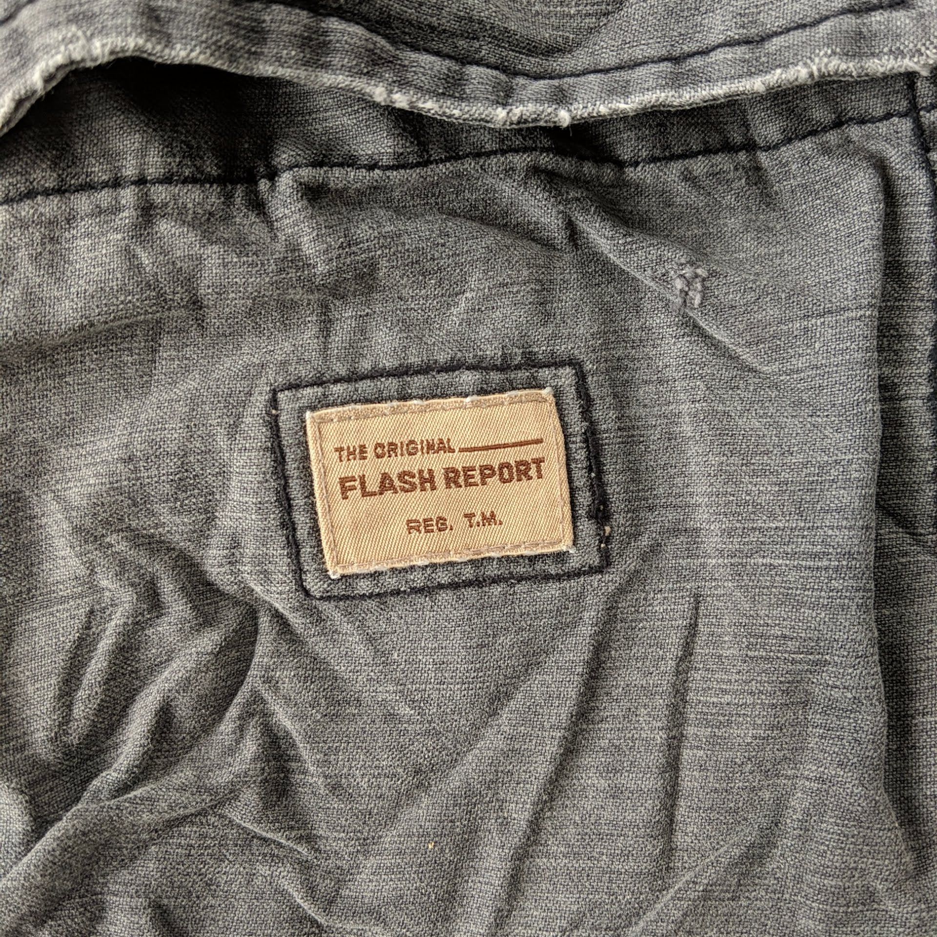 Japanese Brand × Vintage W30 Vintage Flash Report 7 Pockets Tactical Cargo Pants! Size US 30 / EU 46 - 17 Thumbnail