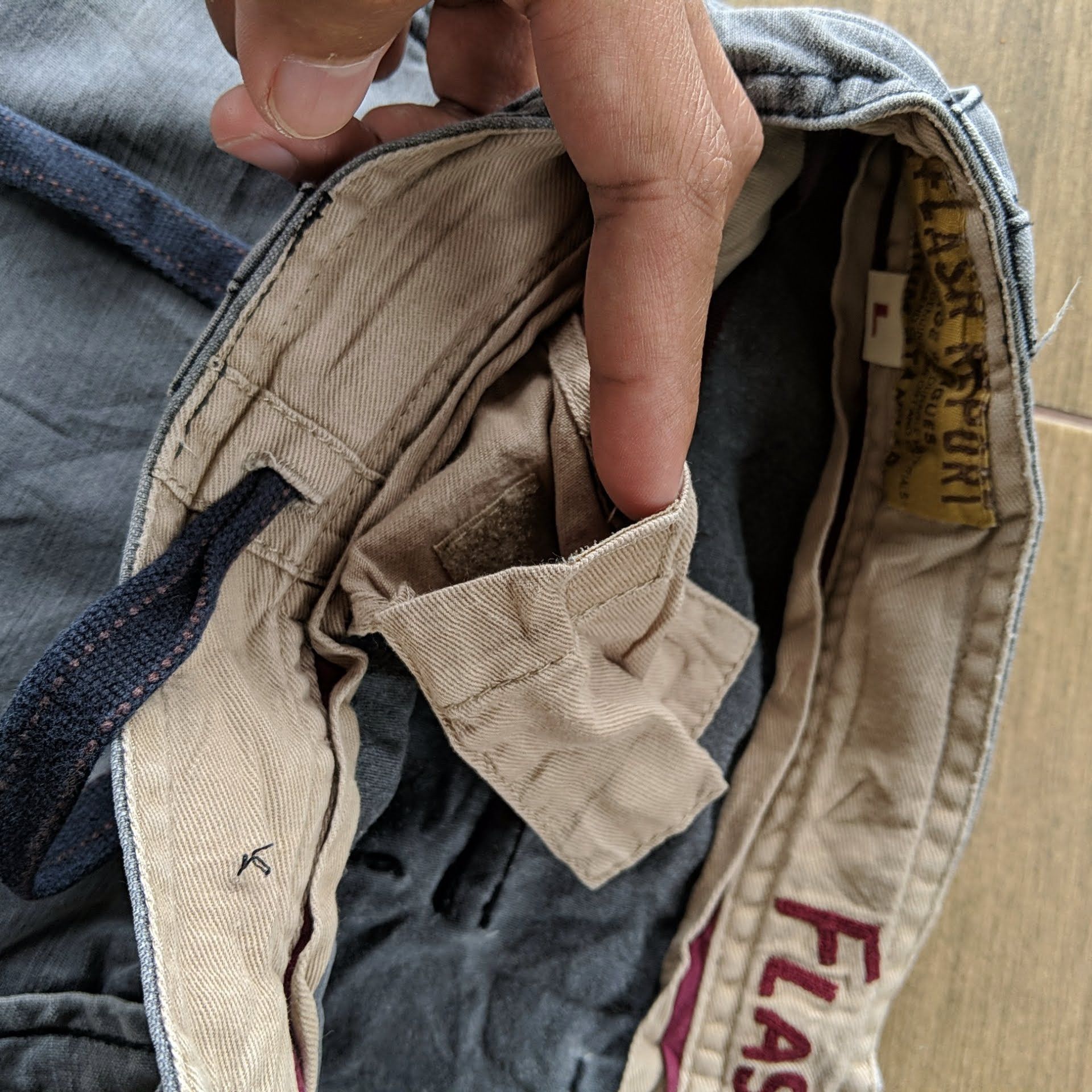 Japanese Brand × Vintage W30 Vintage Flash Report 7 Pockets Tactical Cargo Pants! Size US 30 / EU 46 - 10 Thumbnail
